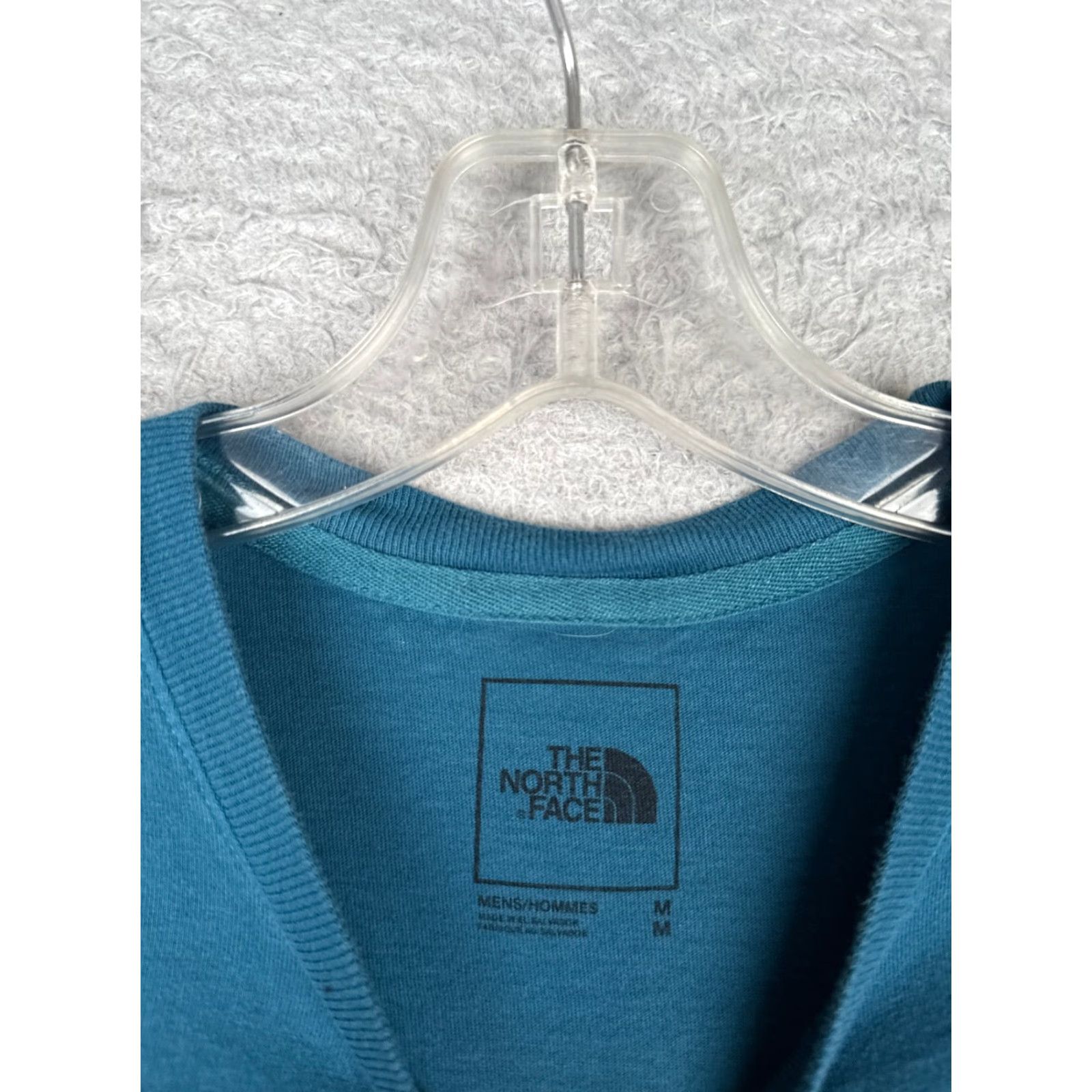 The North Face The North Face Shirt Men Medium Blue Short Sleeve Crew Neck 100% Cotton READ Size US M / EU 48-50 / 2 - 7 Thumbnail