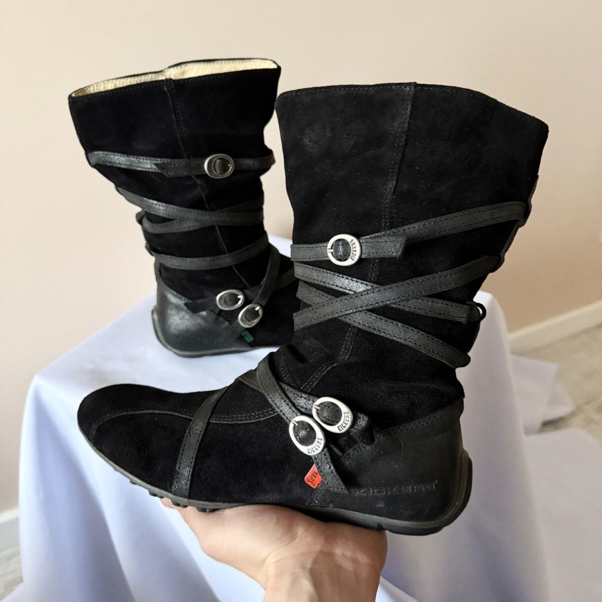 Dirk Bikkembergs Punk Kickers Straps Boxing Biker Boots Bikkembergs Ash Vibe Size US 8 / IT 38 - 6 Thumbnail