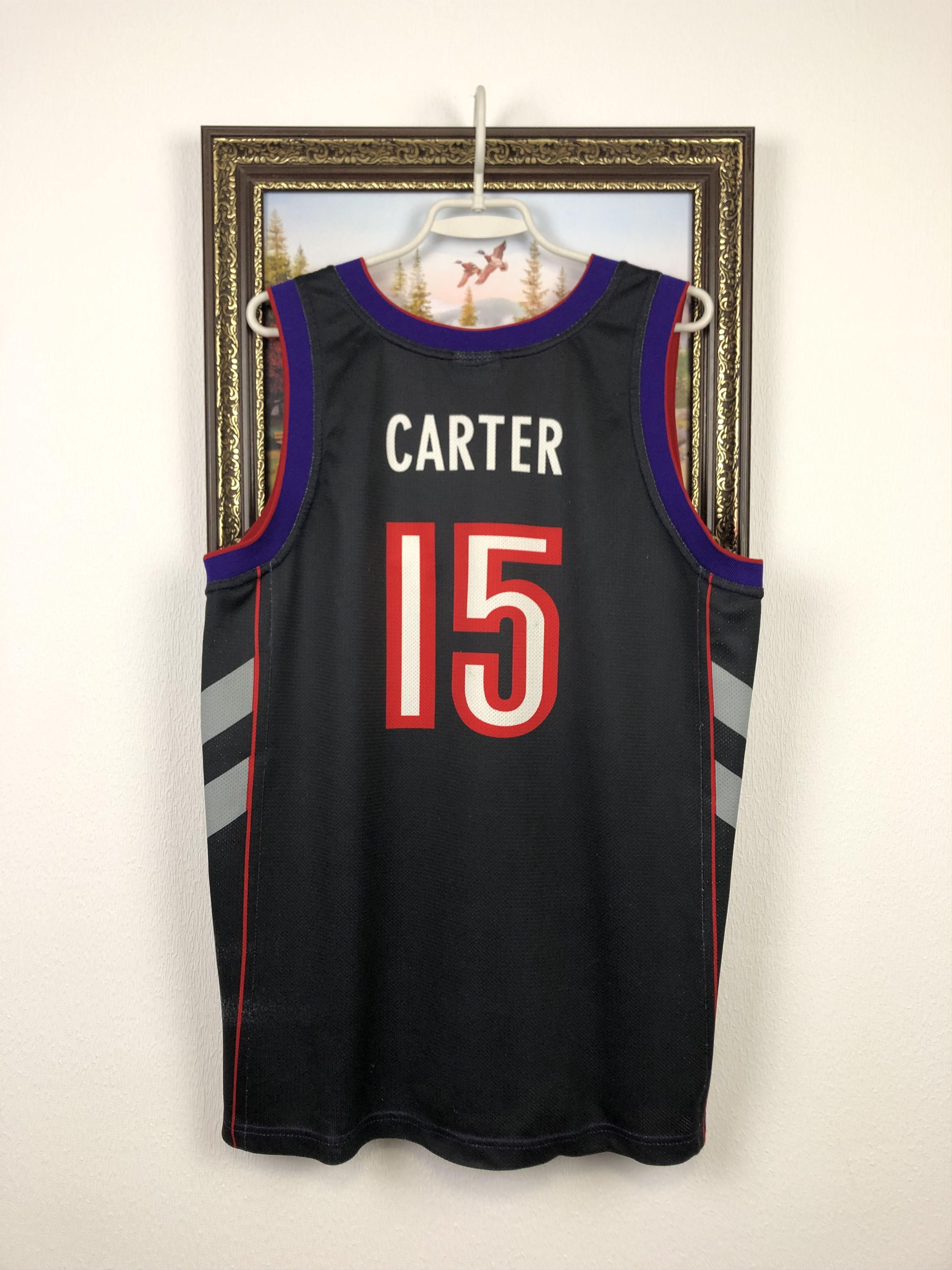 Champion Vintage Toronto Raptors Carter Champion Jersey NBA Rare Size US L / EU 52-54 / 3 - 12 Thumbnail