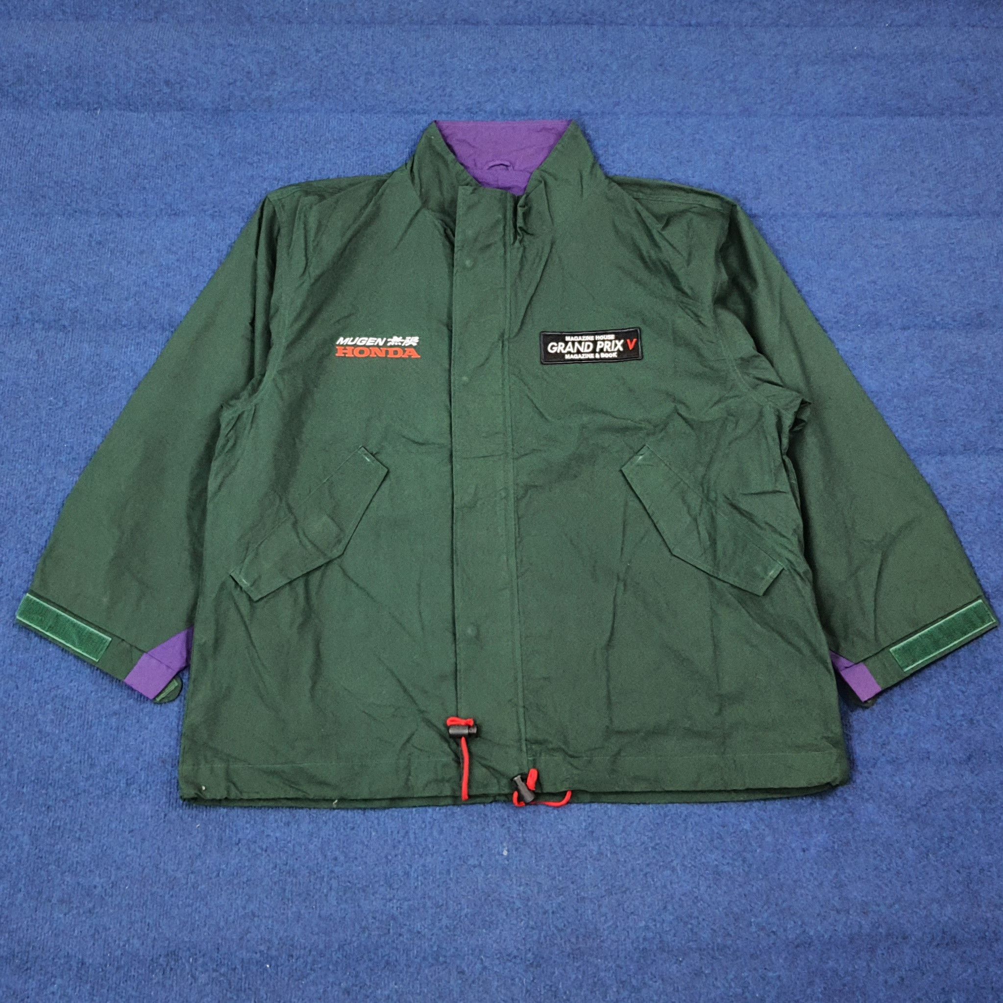 Japanese Brand Vintage Mugen Honda Motorsports Custom Logo Jacket C277N15 Size US XL / EU 56 / 4 - 3 Thumbnail