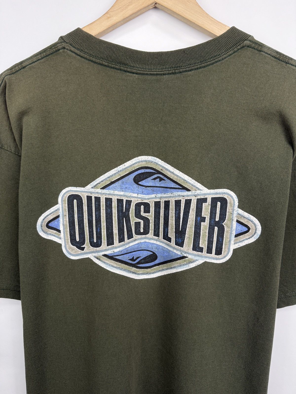 Quiksilver 🇺🇸 Vintage 90s Quiksilver Australia T-Shirt Rare Retro Hype Size US L / EU 52-54 / 3 - 5 Thumbnail