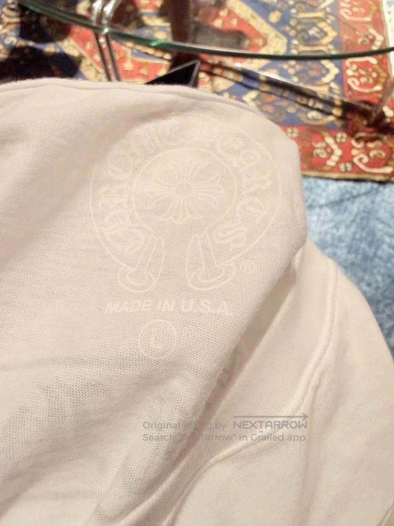 Chrome Hearts CHROME HEARTS Size L White scroll short sleeve Size US L / EU 52-54 / 3 - 5 Thumbnail