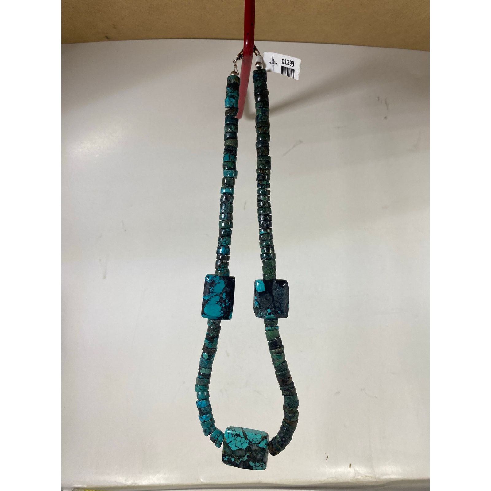 Other Masha Navajo Blue Turquoise Necklace Southwestern Size ONE SIZE - 4 Thumbnail