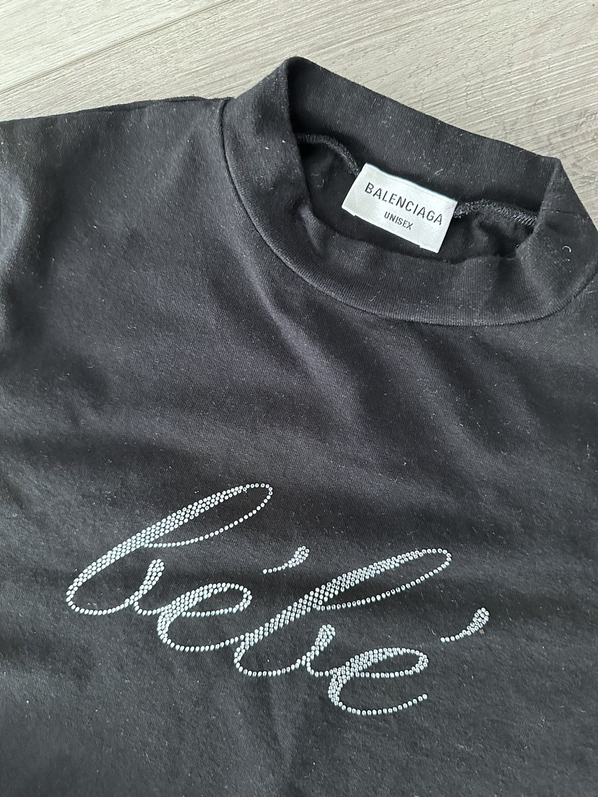 Balenciaga Balenciaga Bebe Unisex T-Shirt Size US XXS / EU 40 - 10 Thumbnail