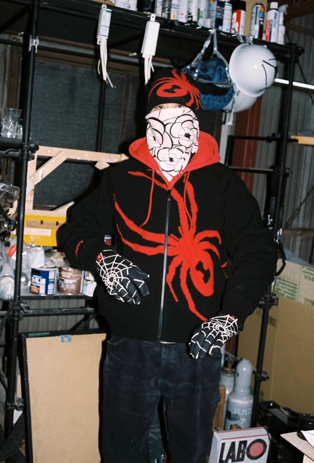 Spyder × Supreme Supreme X Spyder FW24 Gloves in 'Black', Size