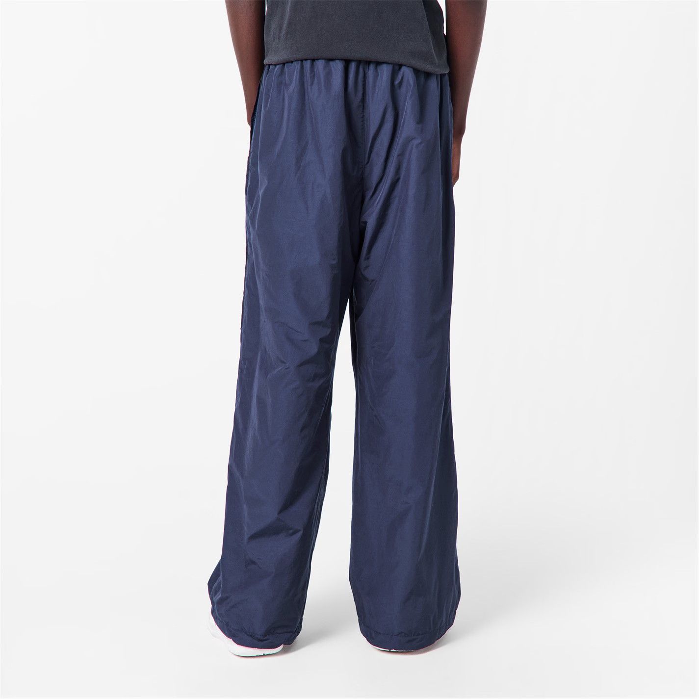 Balenciaga o1g2r1mq0226 Bal Tech Reverse Relaxed Wide Leg Trousers Blue Size US 30 / EU 46 - 4 Thumbnail