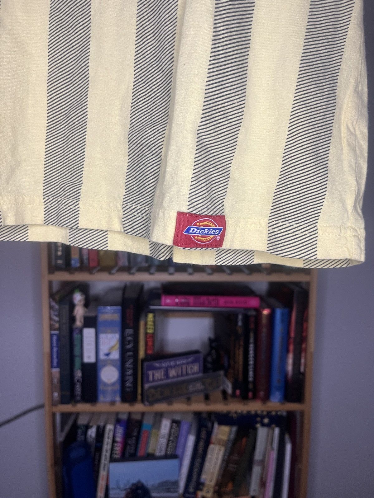 Dickies × Vintage Vintage Y2K Dickies Striped Polo Collar Shirt Size Small Size US S / EU 44-46 / 1 - 4 Thumbnail