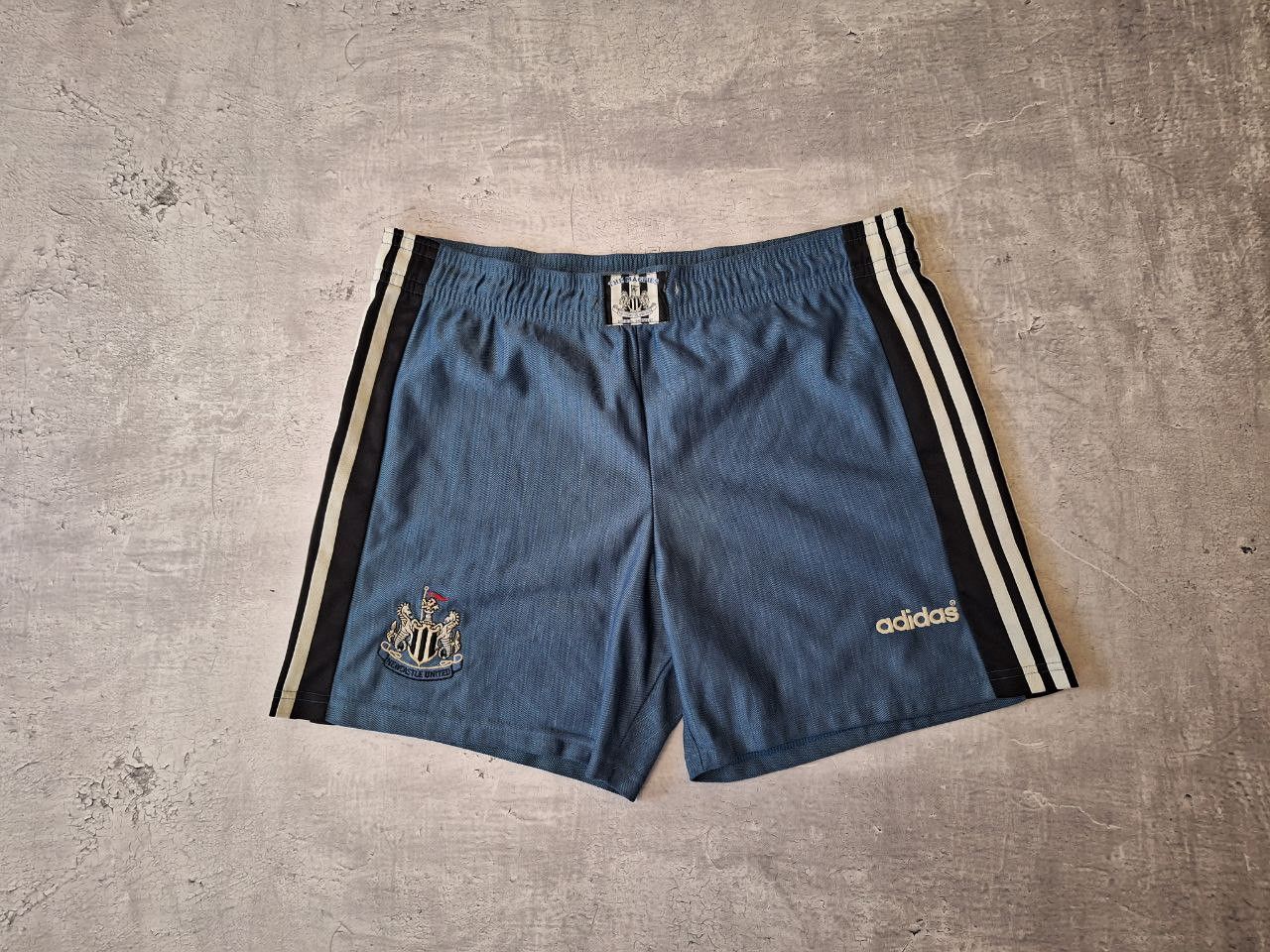 Vintage adidas Newcastle United soccer shorts