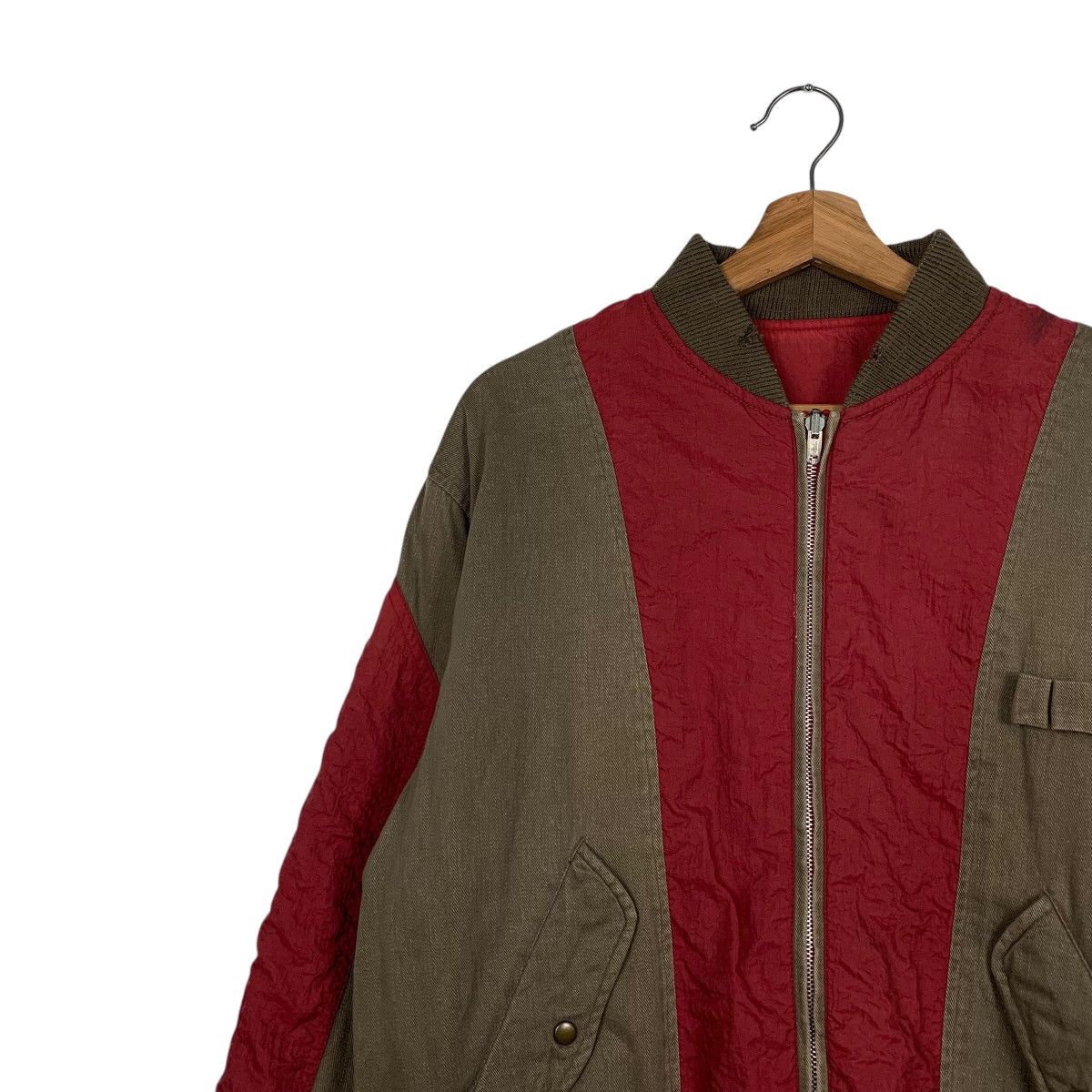 Japanese Brand Japanese Brand Panhard Sports Dwi Color Bomber Jacket Size US M / EU 48-50 / 2 - 8 Thumbnail