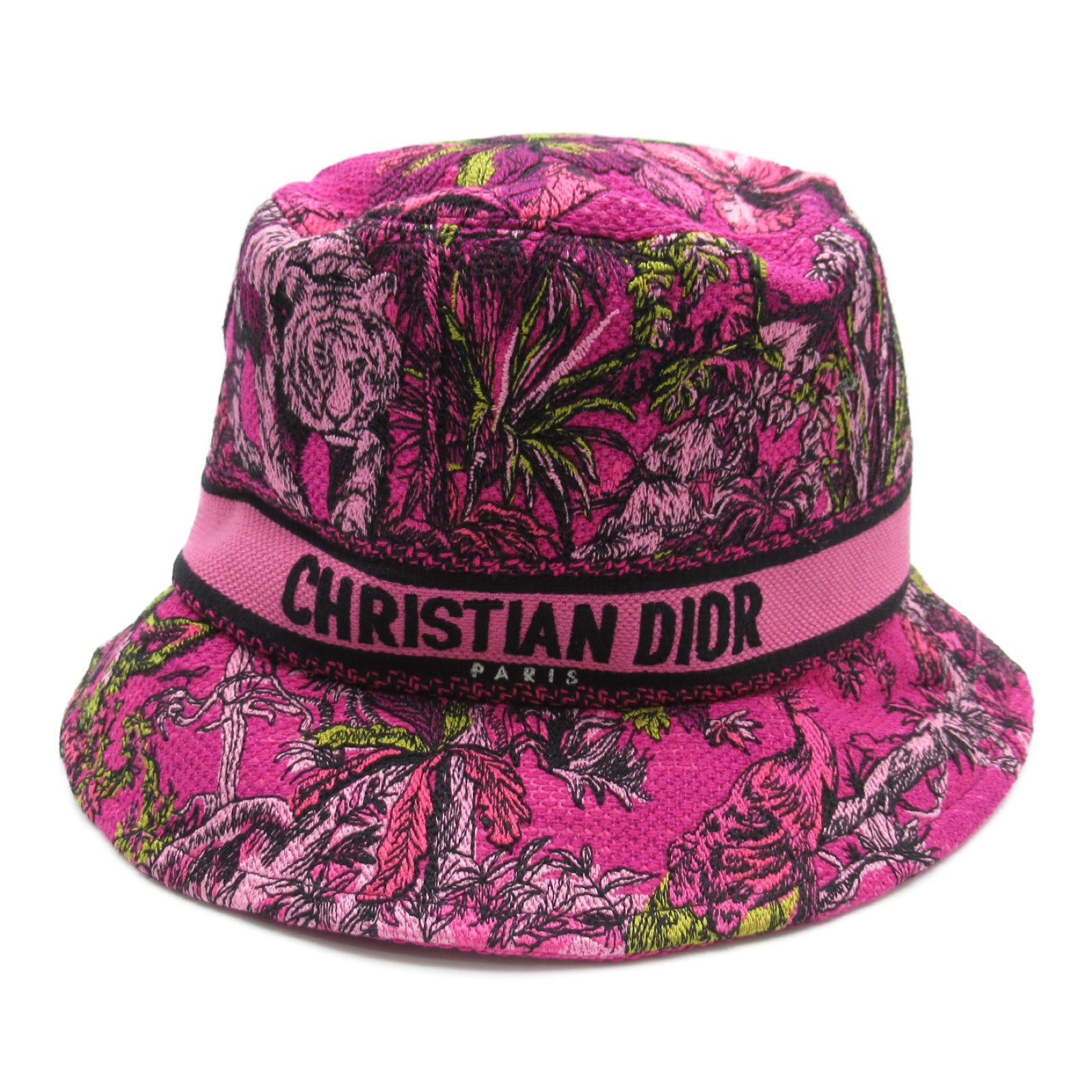 Dior Dior Bucket Hat Cotton Pink Size ONE SIZE - 1 Thumbnail
