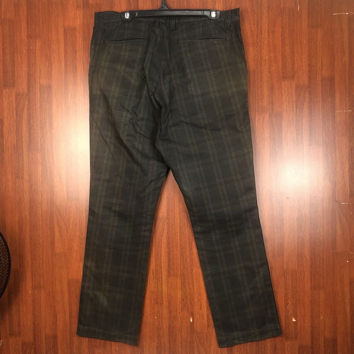Japanese Brand Checkerd Dark Brown Casual Pants #7510 Size US 34 / EU 50 - 13 Thumbnail
