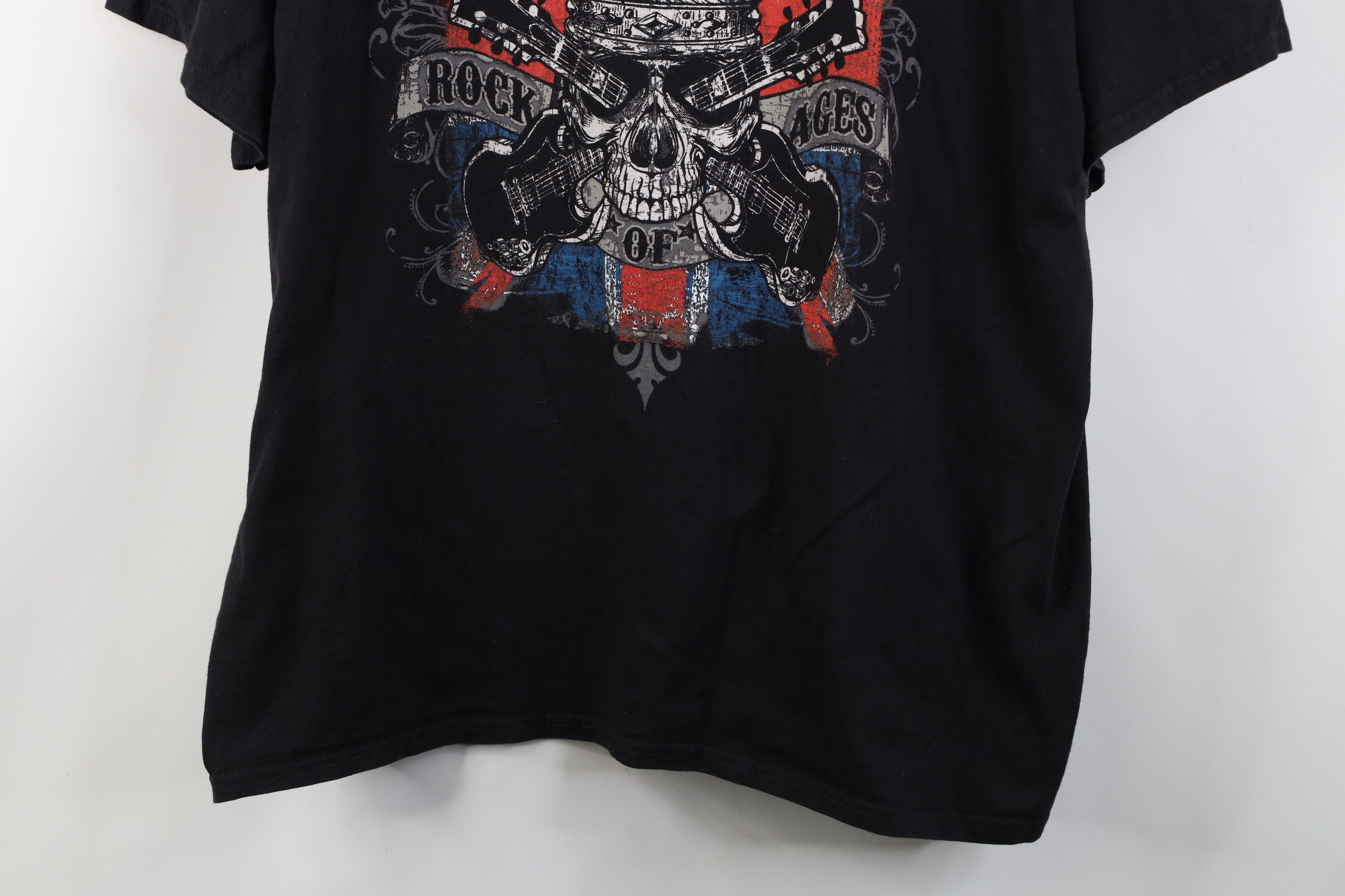Vintage Y2K 2012 Rock of Ages Tour Def Leppard Band T-Shirt Cotton Size US XXL / EU 58 / 5 - 3 Thumbnail