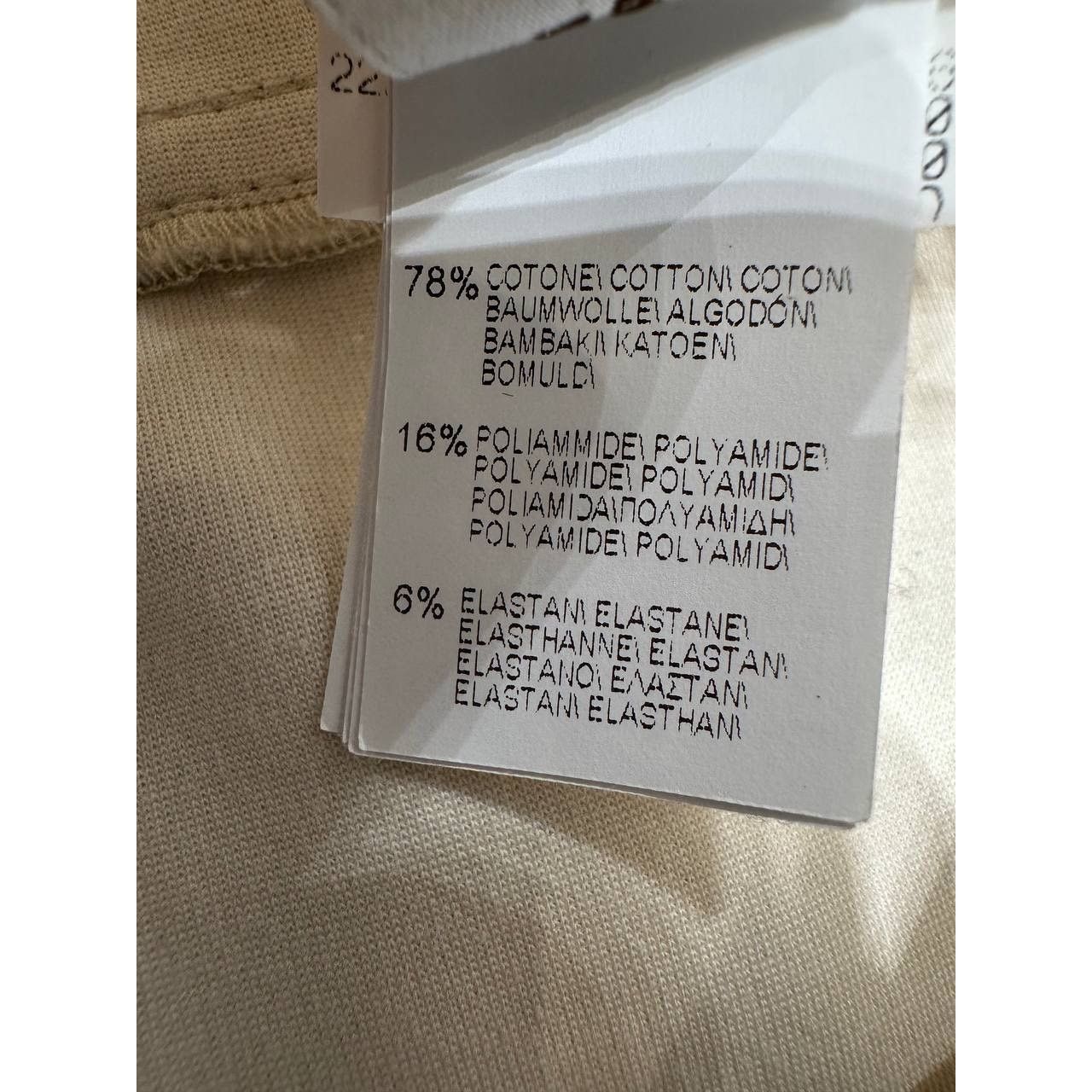 Brunello Cucinelli Brunello Cucinelli Ecru Cotton Pants Size 38 Size 25" / US 0 / IT 36 - 8 Thumbnail