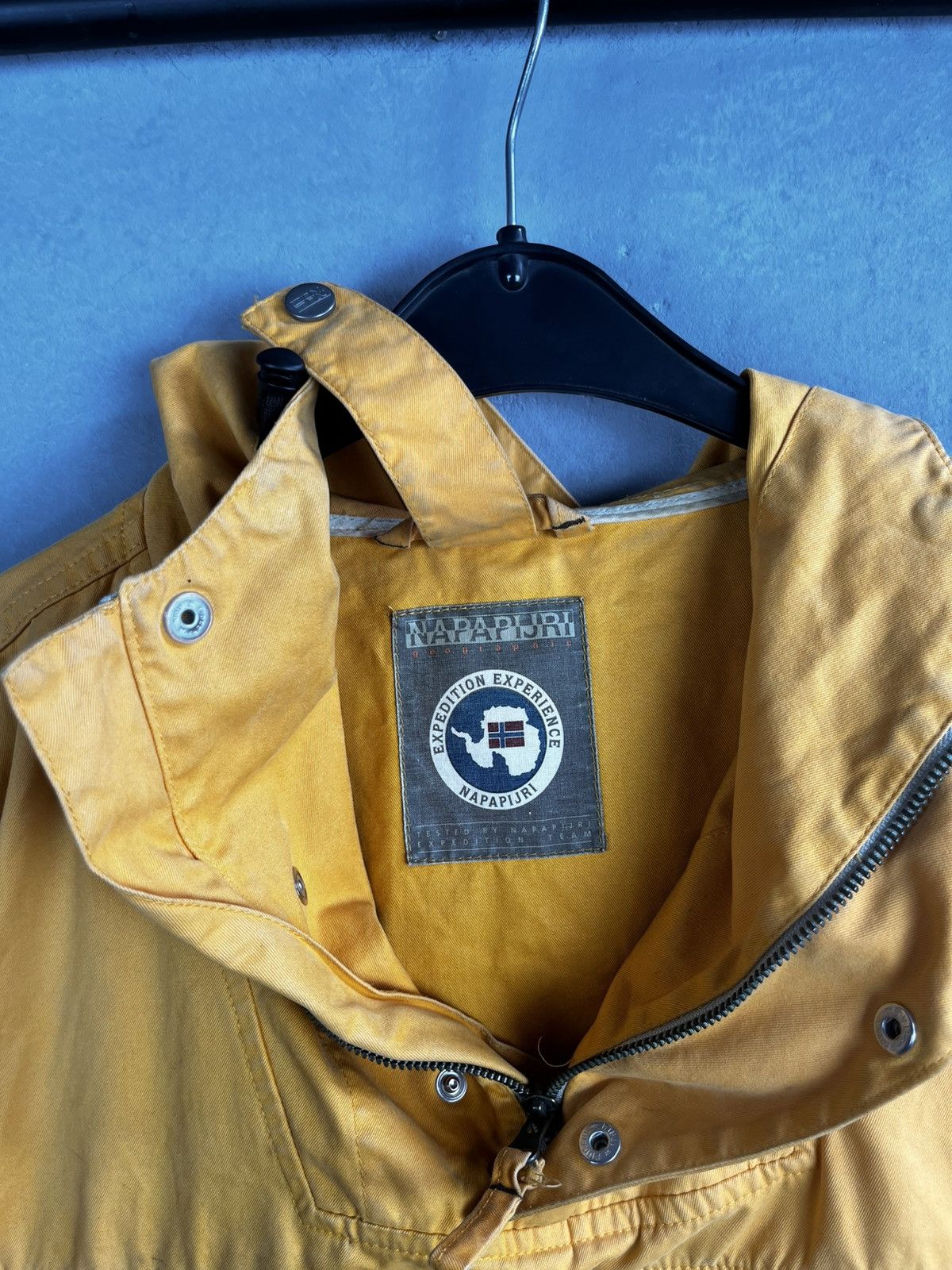 Napapijri napapijri anorak vintage jacket 90s size L Size US L / EU 52-54 / 3 - 3 Thumbnail