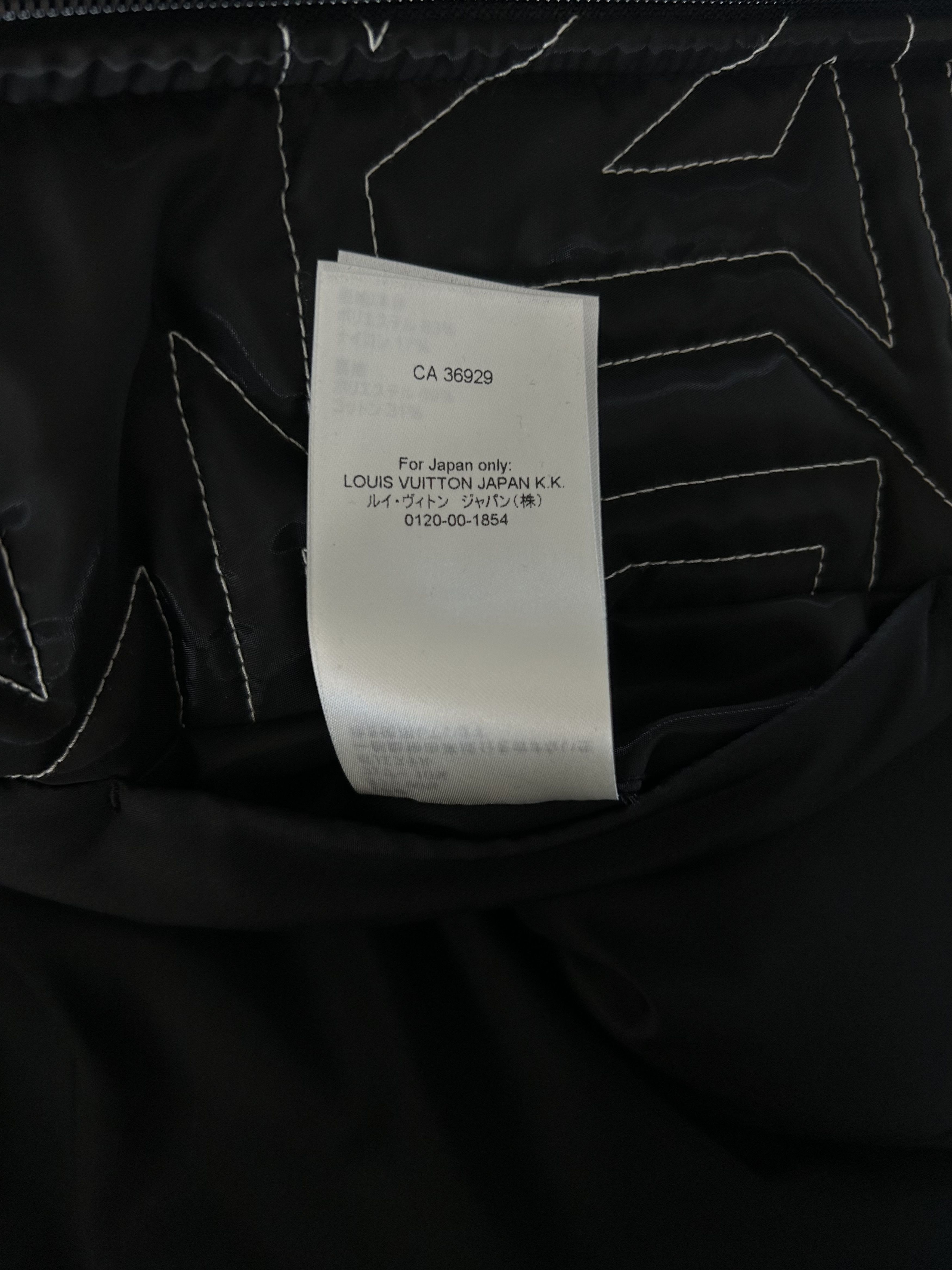 Louis Vuitton Louis Vuitton Black & White Snow Capsule Puffer Jacket Size US XL / EU 56 / 4 - 8 Thumbnail