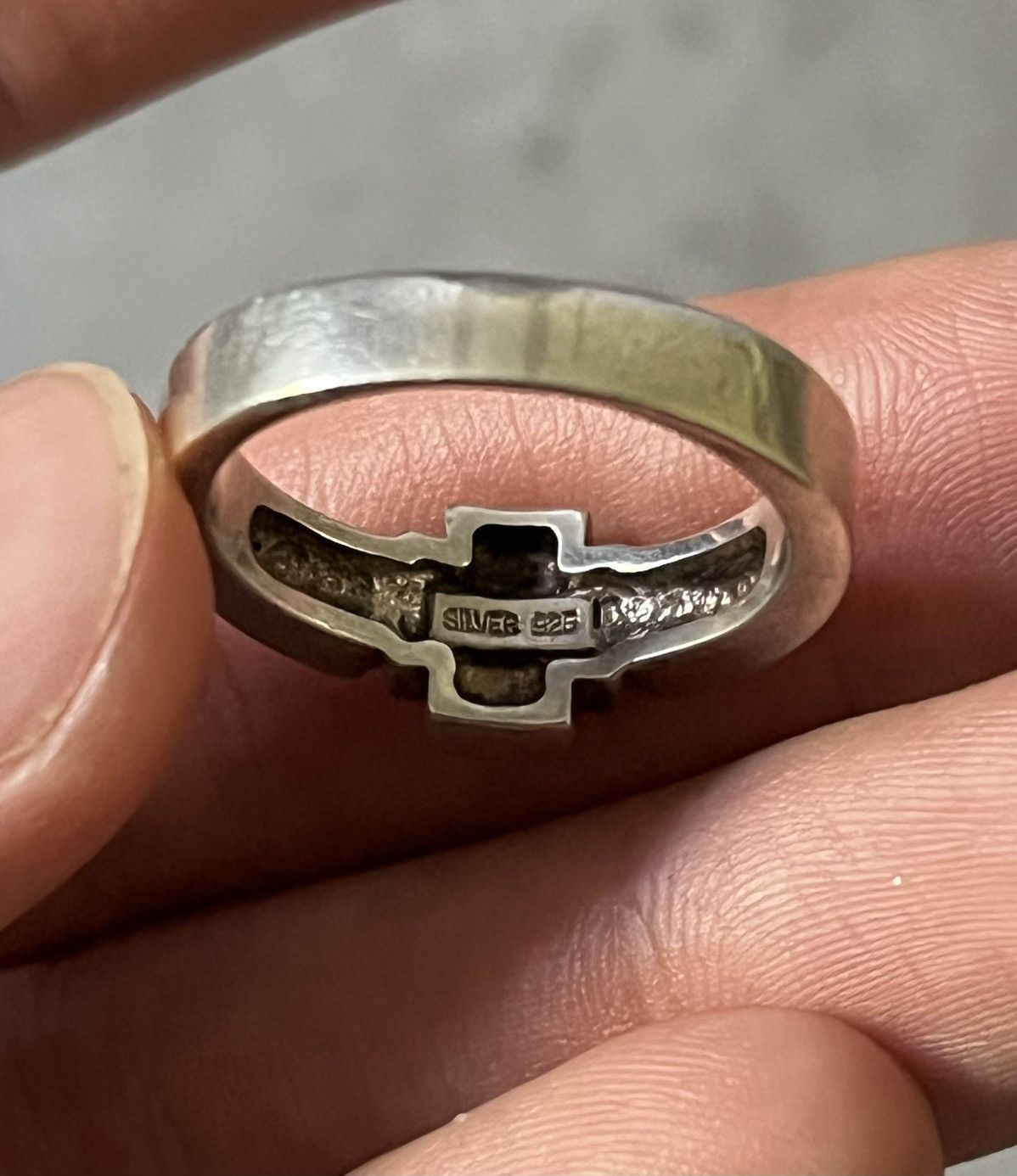 Jean Paul Gaultier Jean Paul Gaultier silver 925 center cross ring rare Size ONE SIZE - 6 Thumbnail