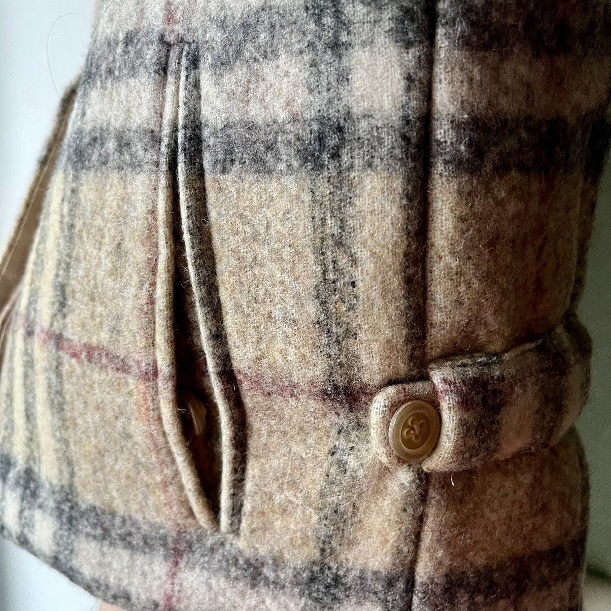 Burberry × Burberry Prorsum Roberto Menichetti AW99 Nova Check Vest Size M / US 6-8 / IT 42-44 - 6 Thumbnail