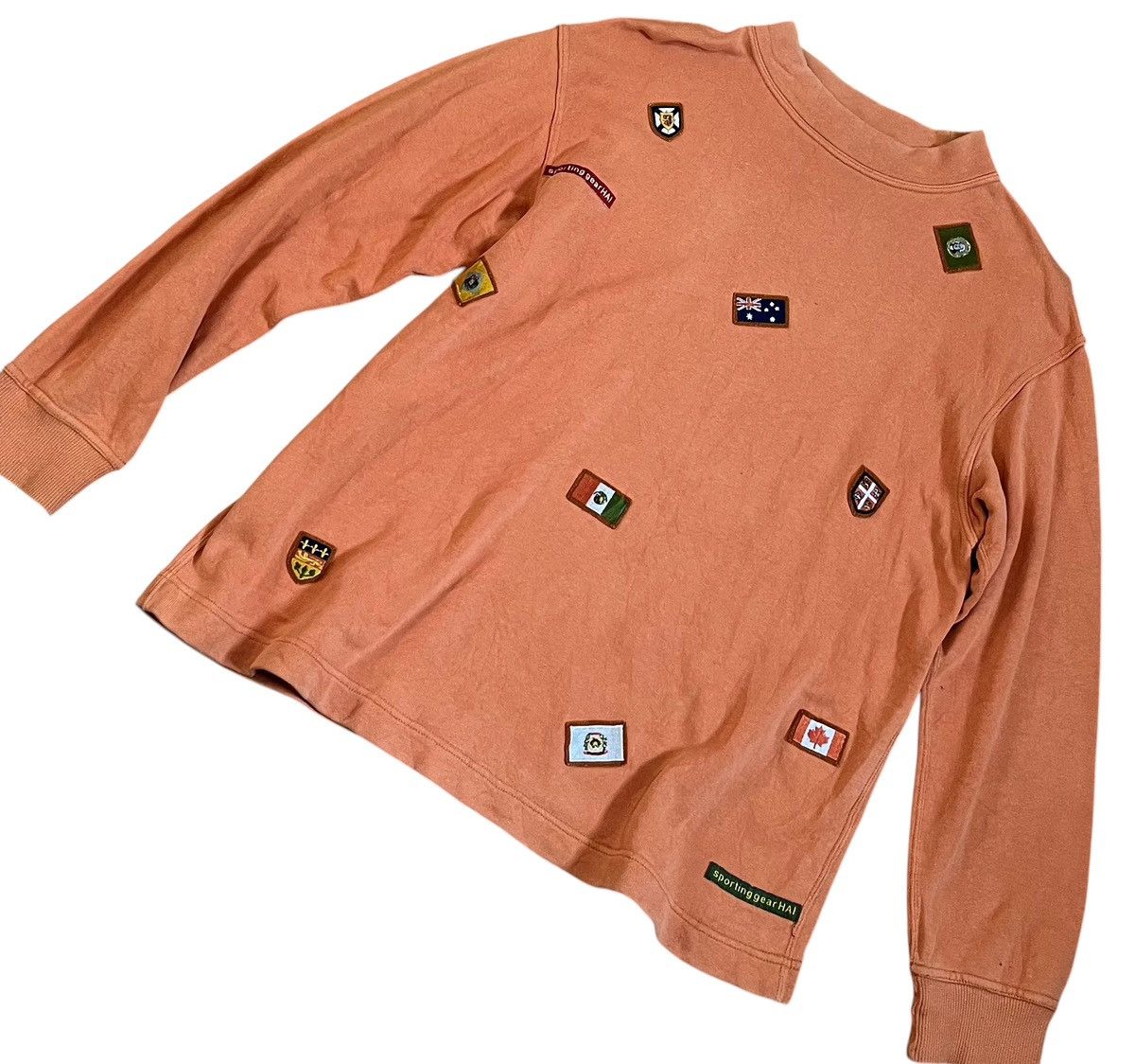 Hai Sporting Gear Vintage hai sporting gear washed graphic patch mockneck Size US M / EU 48-50 / 2 - 2 Thumbnail