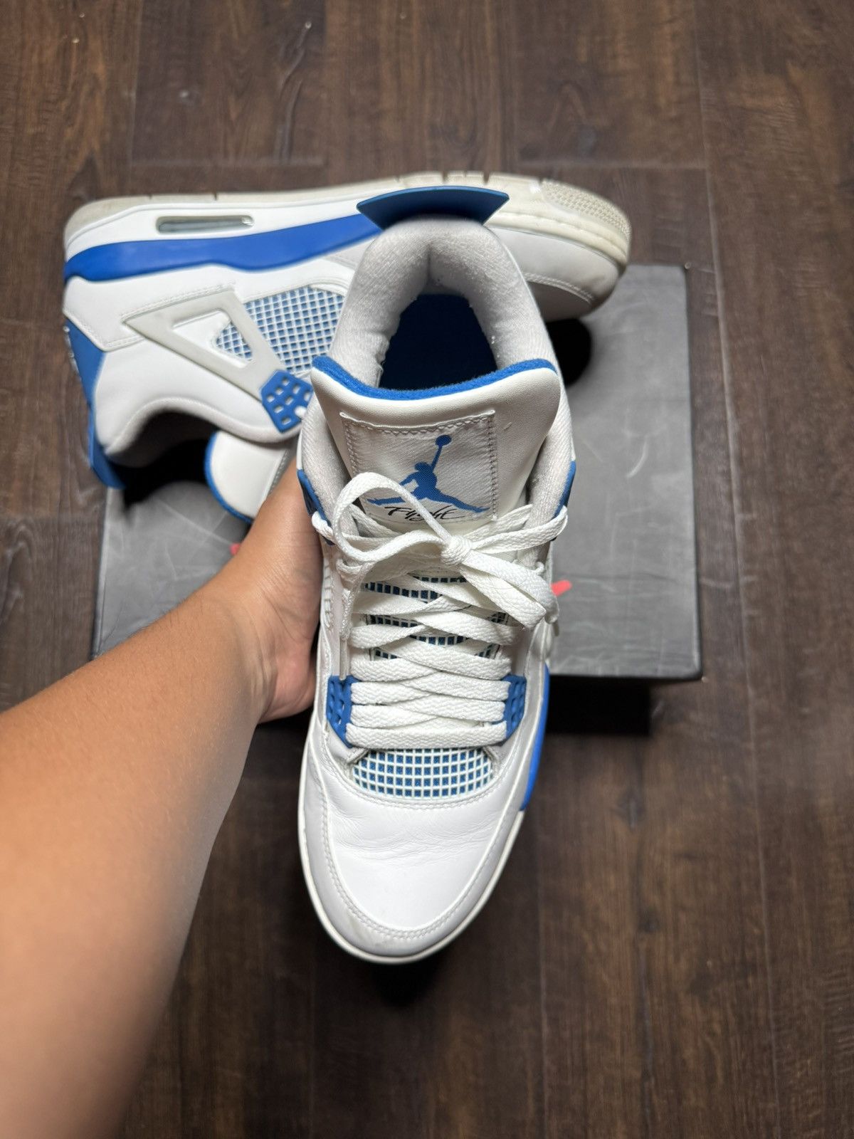 Jordan Brand Jordan 4 Retro Military Blue 2012 size 11 Size US 11 / EU 44 - 5 Thumbnail