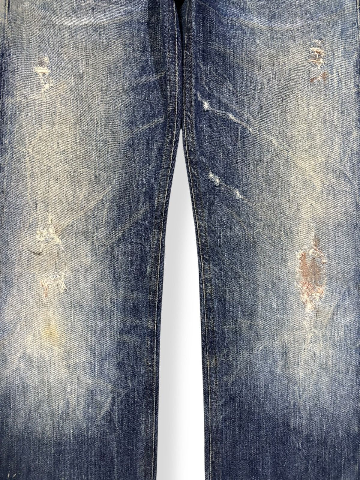 G-Star Vintage GStar Raw GS01 Distressed Grunge Jeans Made in Italy Size US 30 / EU 46 - 7 Thumbnail