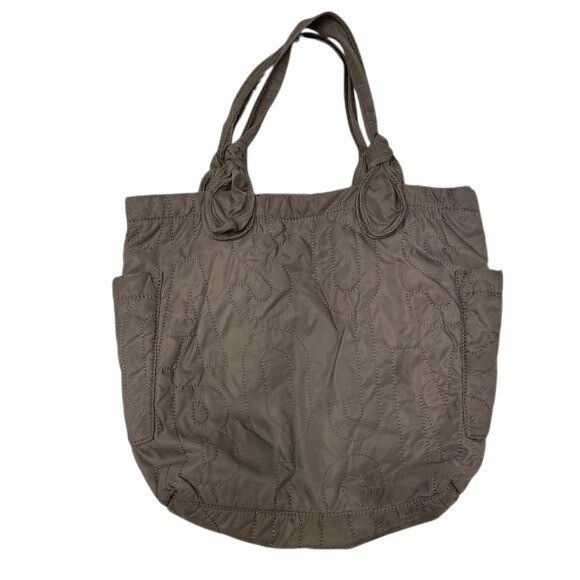 Marc Jacobs Marc Jacobs Pretty Nylon Tate Tote Quartz Grey Quilted Bag Size ONE SIZE - 9 Thumbnail