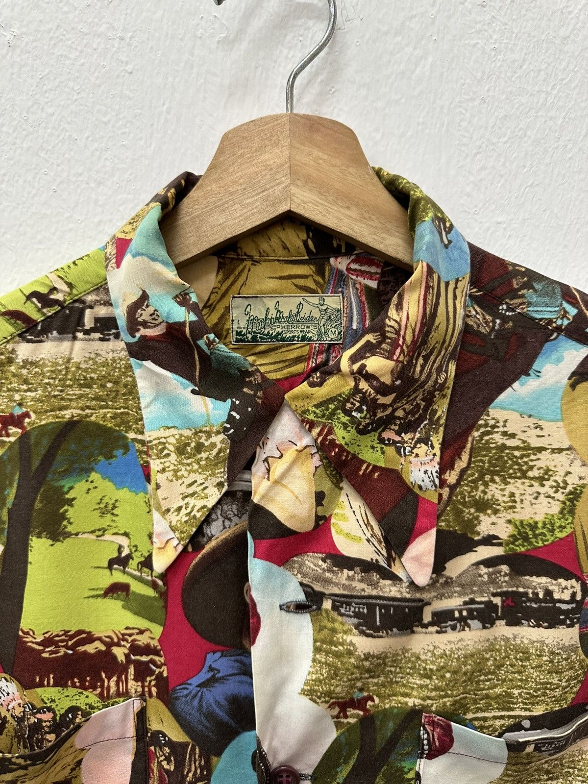 Pherrow's Pherrow’s Japan Cowboy Printed Button Up Japan Size US M / EU 48-50 / 2 - 4 Thumbnail
