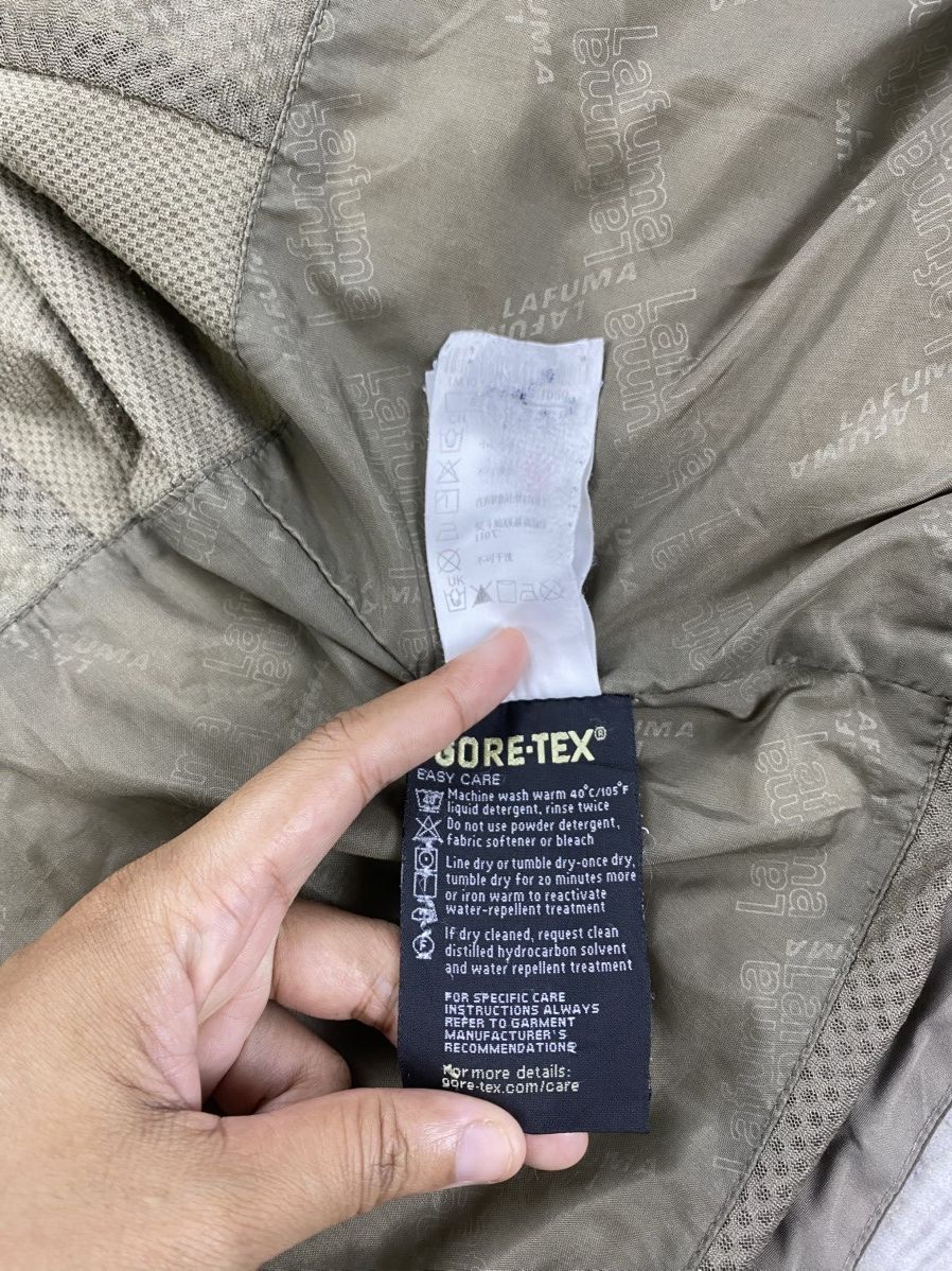 Goretex × Japanese Brand × Vintage Vtg Lafuma Goretex Colour Block Waterproof Zipper Jacket Size US L / EU 52-54 / 3 - 14 Thumbnail