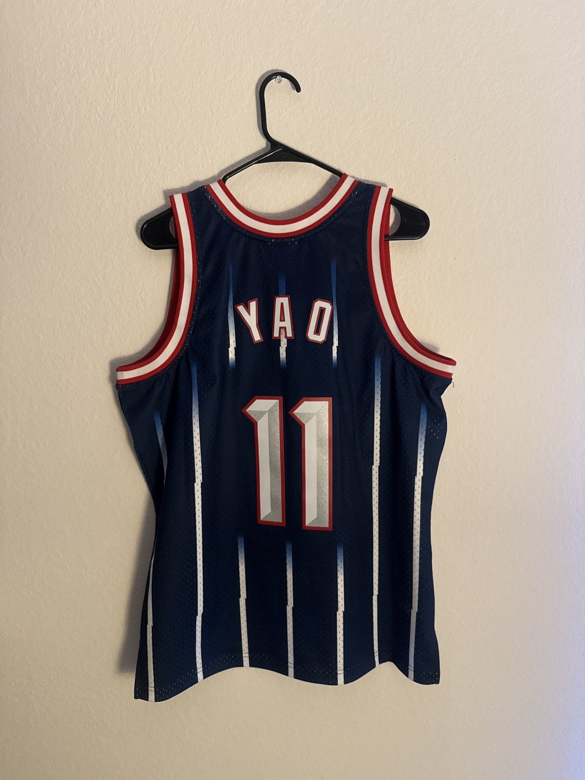 Mitchell & Ness Yao Ming throwback Houston Rockets Jersey Size US L / EU 52-54 / 3 - 2 Thumbnail