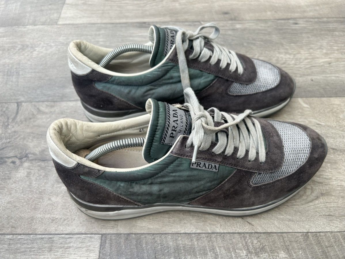 Prada Prada suede sneakers Size US 10 / EU 43 - 2 Thumbnail