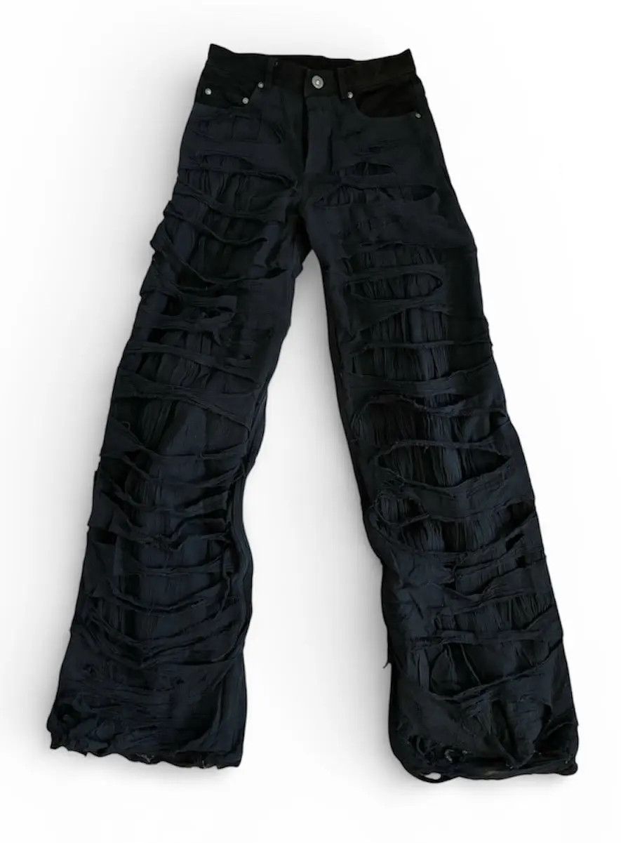 Paradoxe Paris Paradoxe paris big baggy black denim | Grailed