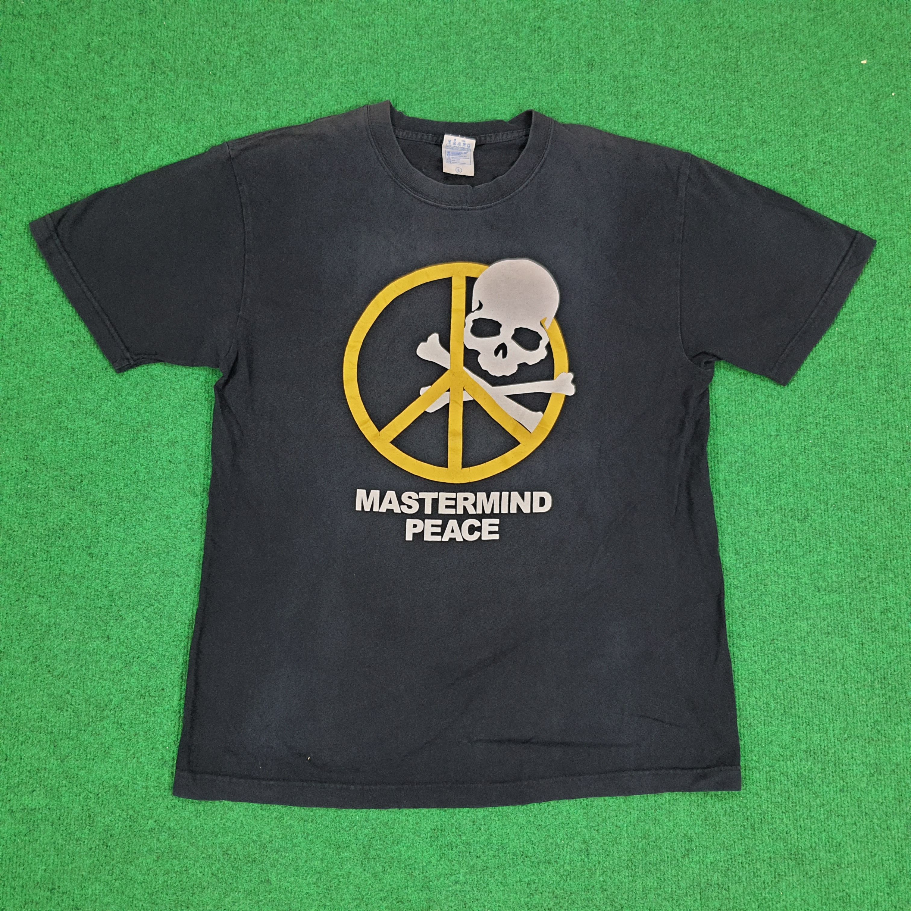 Vintage Vintage Mastermind Peace Streetwear Tshirt Size US M / EU 48-50 / 2 - 1 Thumbnail