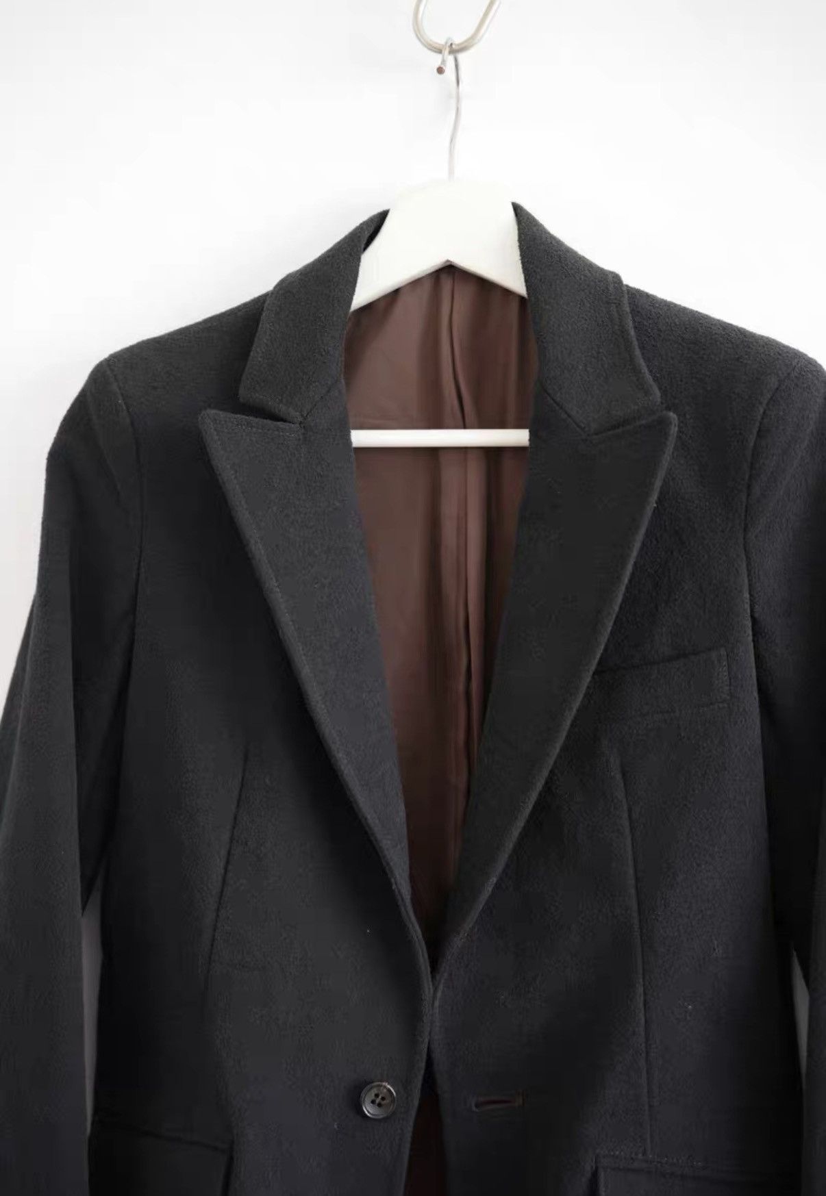 Sulvam Sulvam 19AW Cut-Off Raw Edge Blazer K4 Size US S / EU 44-46 / 1 - 3 Thumbnail