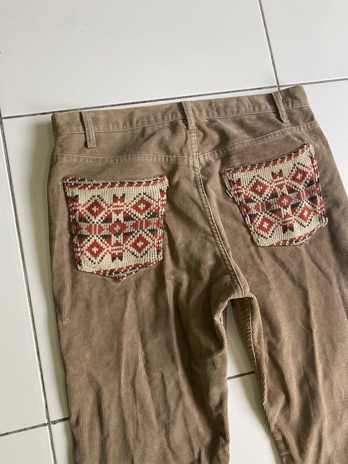 Levi's Vintage Clothing Vintge Levi’s corduroy two Navajo back pocket Size US 38 / EU 54 - 8 Thumbnail