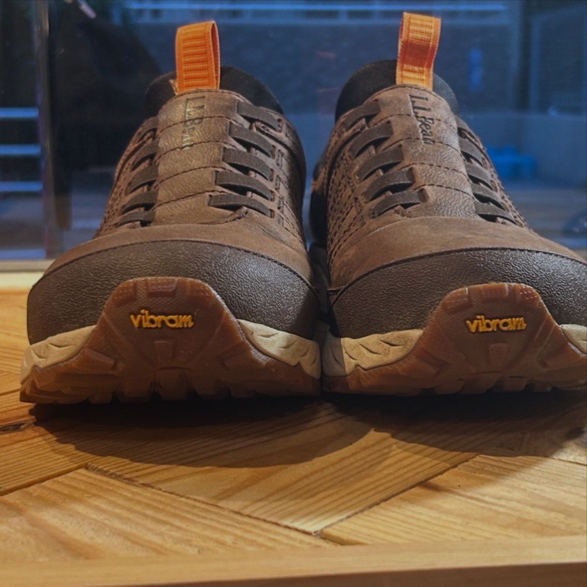 Vintage L.L.Bean Tech Slip-On Hiking Shoes w/ Vibram Sole Size US 10.5 / EU 43-44 - 3 Thumbnail