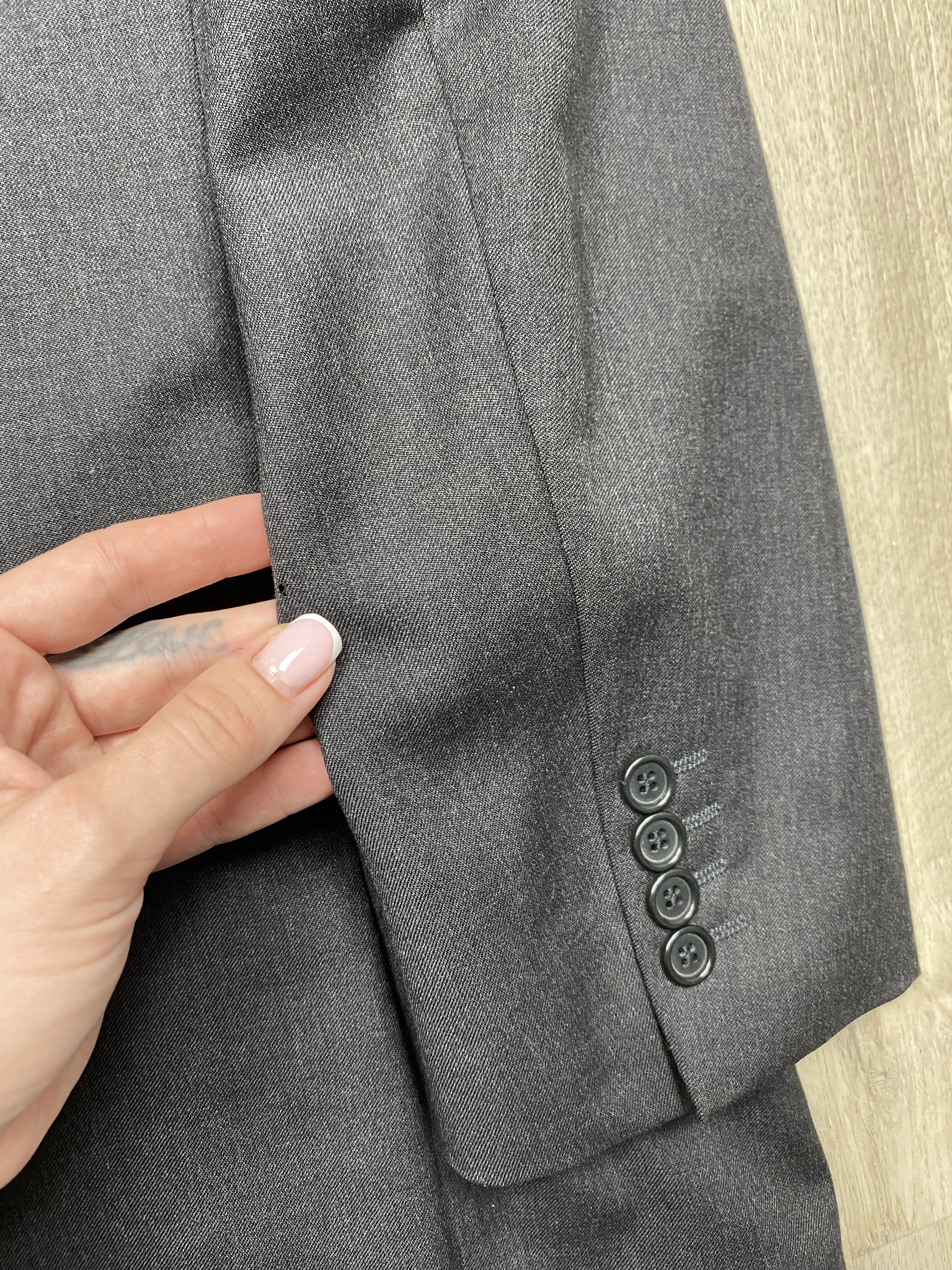 Hugo Boss Hugo Boss Vintage Mens Wool Suit 3 Buttons Blazer + Pants Size US XL / EU 56 / 4 - 10 Thumbnail