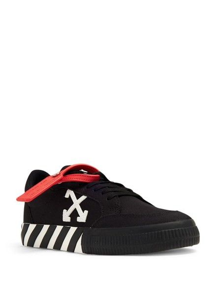 Off-White o1w1db10824 Low Vulcanized Canvas in Black Size US 8 / IT 38 - 2 Thumbnail