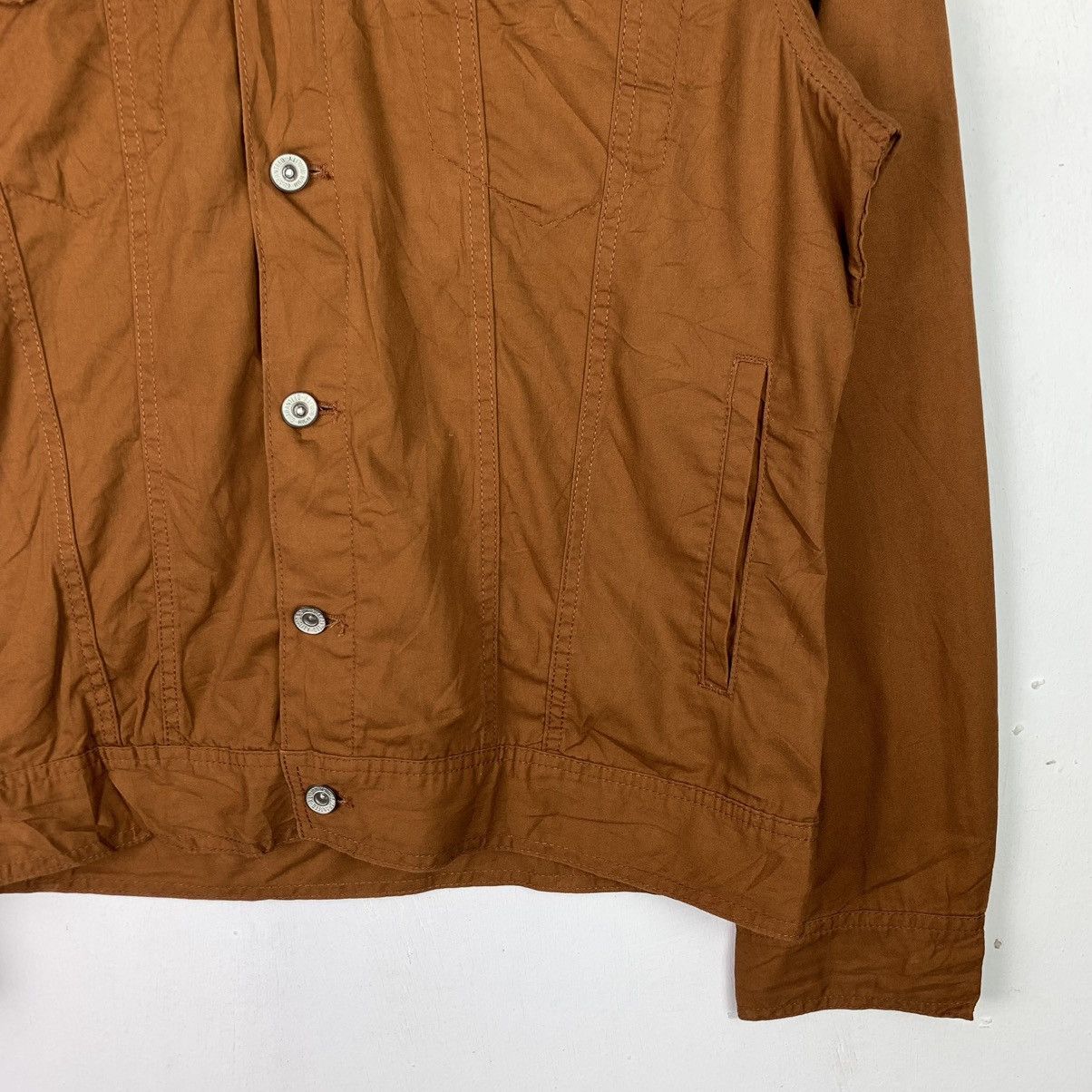 Japanese Brand × Vintage Vintage Japanese Brand Button Up Hooded Jacket Size US L / EU 52-54 / 3 - 4 Thumbnail