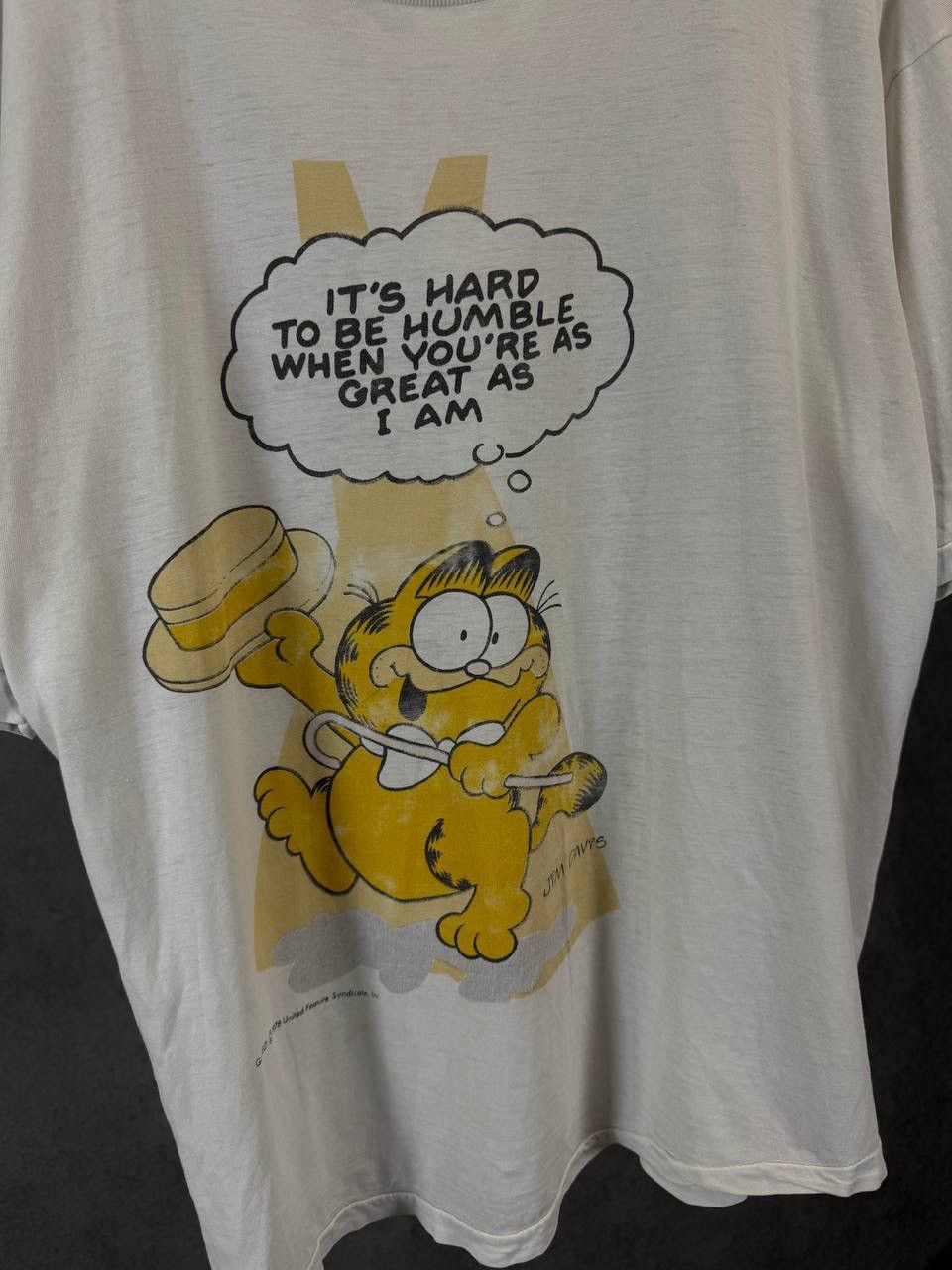 Vintage Garfield 1978 vintage comics movie single stitch tee Size US L / EU 52-54 / 3 - 3 Thumbnail