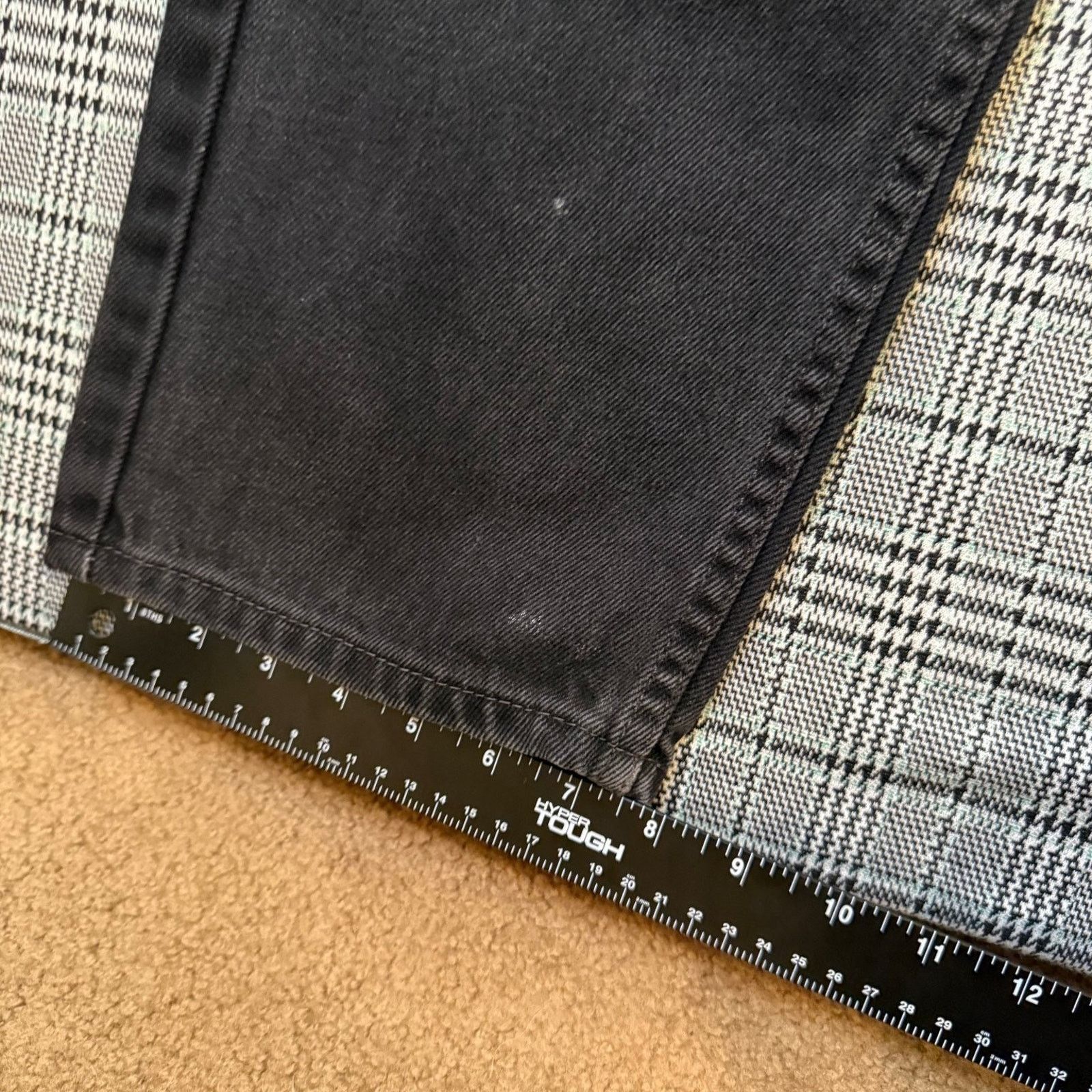 Levi's Levi's 505 Men's Jeans Black Denim Straight Leg Size 36x34 Size US 36 / EU 52 - 6 Thumbnail