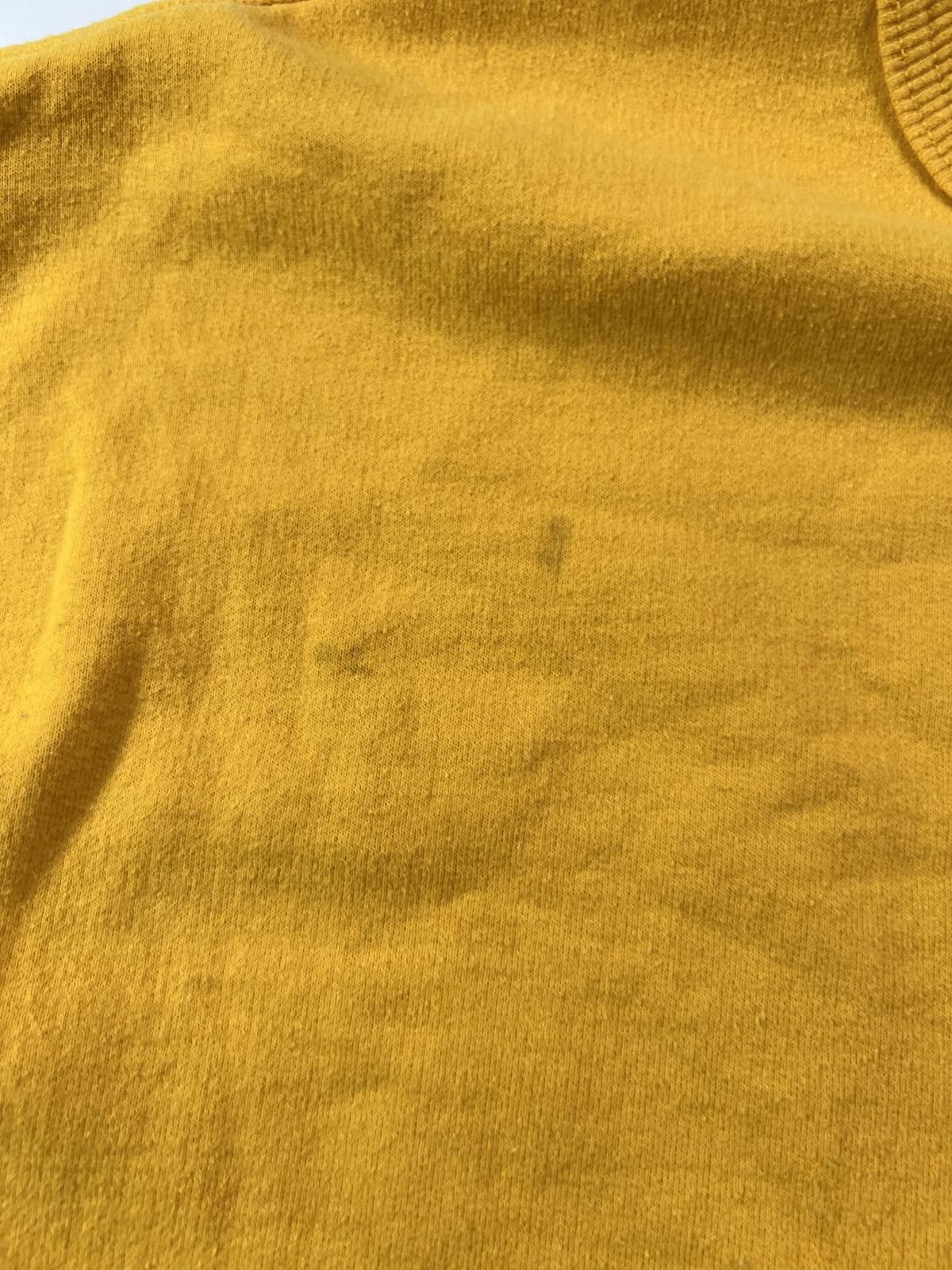 Champion Champion Authentic Yellow Crewneck Sweatshirt 2XL Size US XXL / EU 58 / 5 - 4 Thumbnail
