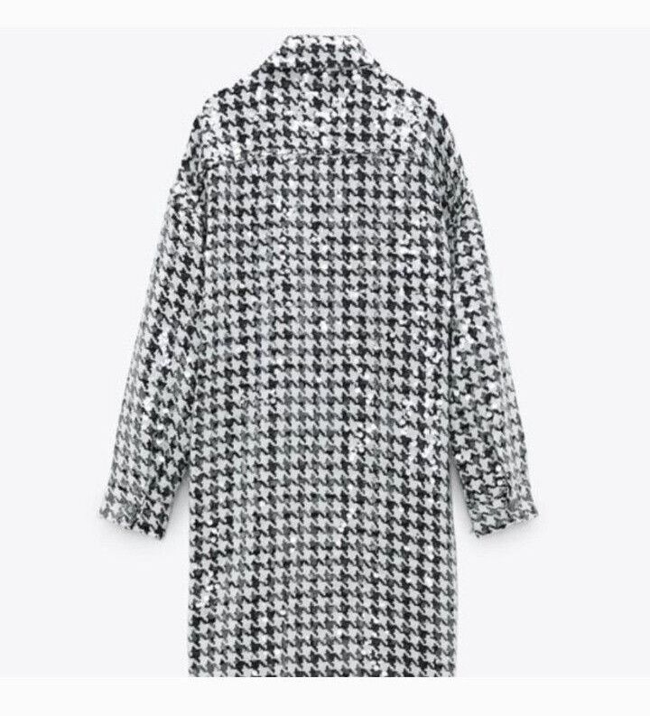 Zara LIMITED EDITION Zara Houndstooth Overshirt, Sze M Size M / US 6-8 / IT 42-44 - 3 Thumbnail
