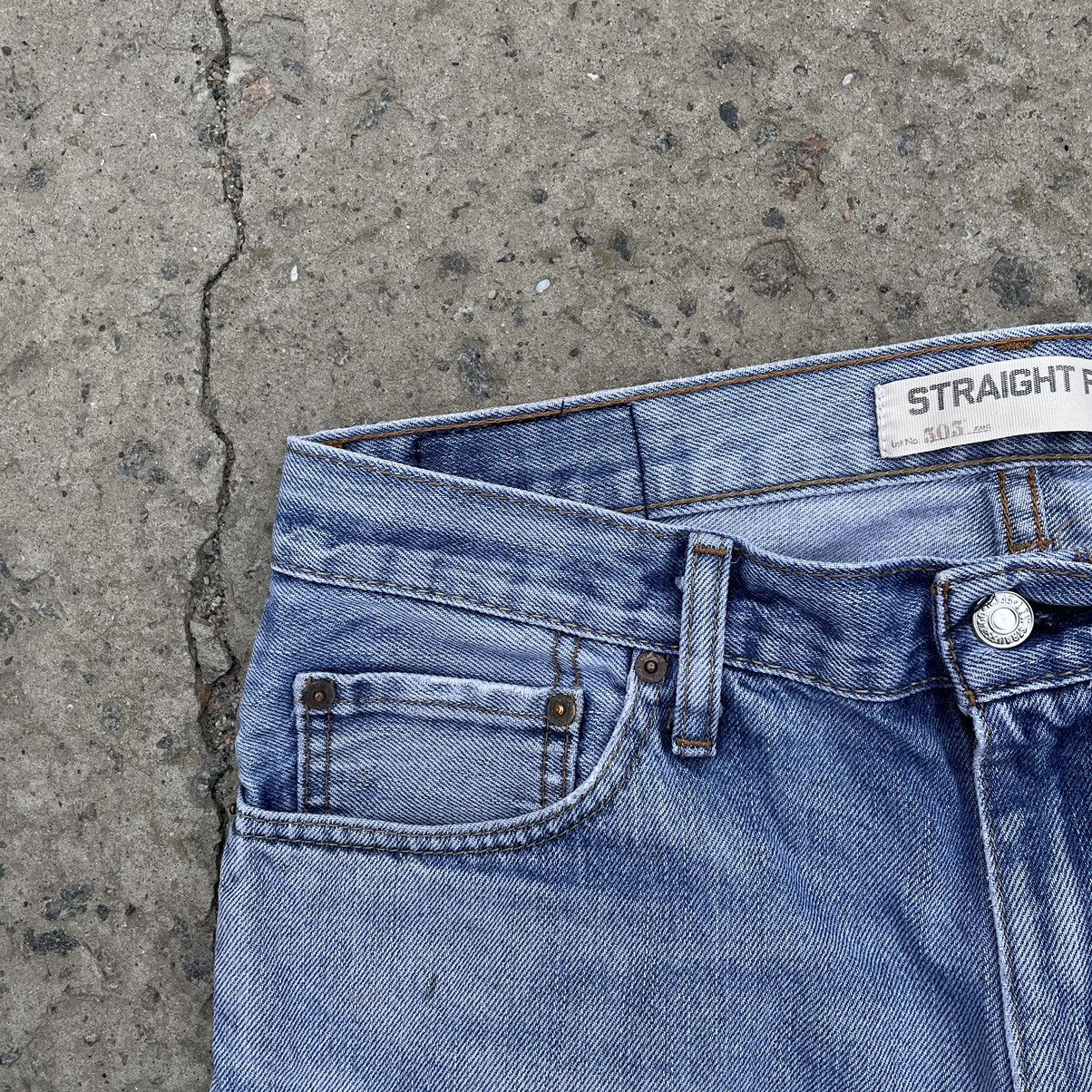 Levi's × Vintage Vintage Levi’s Jeans 505 W34xL30 Y2K Pants 90s Trousers Size US 34 / EU 50 - 16 Thumbnail