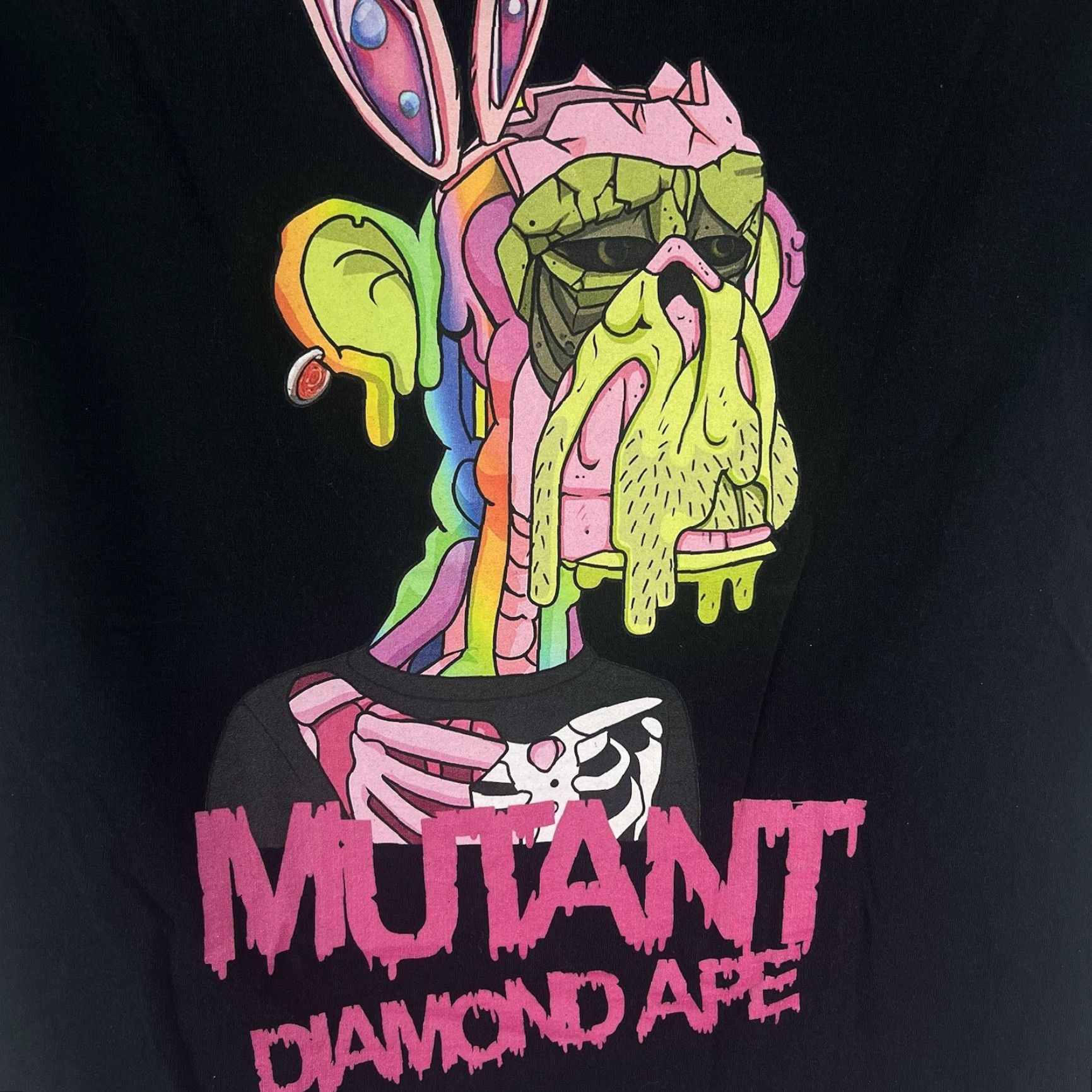 Diamond Supply Co. Diamond Supply Co. Ape Shirt Mens M Black Graphic Print Art Retro Mens Size US M / EU 48-50 / 2 - 2 Thumbnail