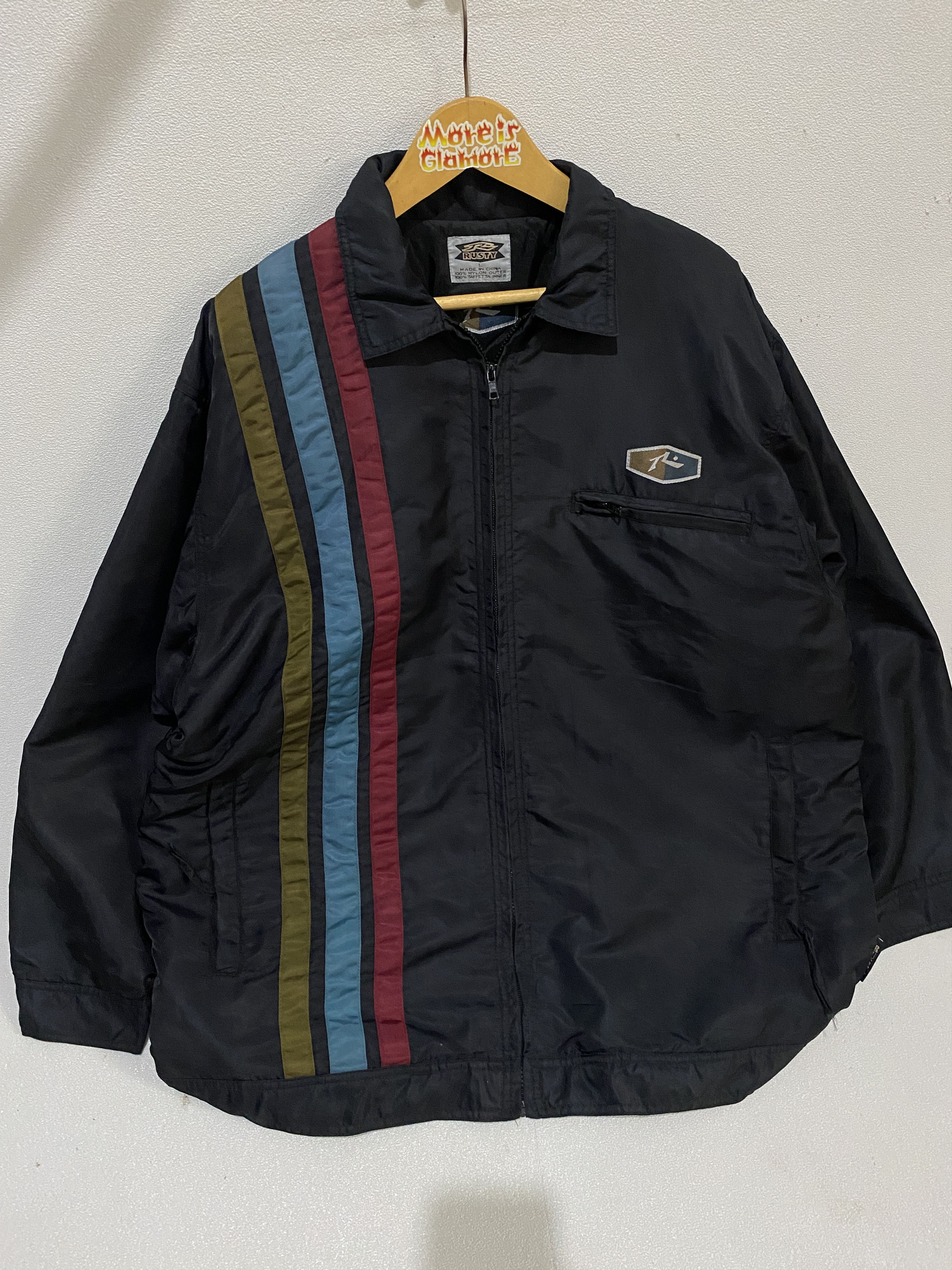 Rusty Vintage Rusty Surf Motorcycle Nylon Jackets Like Vanson Size US L / EU 52-54 / 3 - 2 Thumbnail