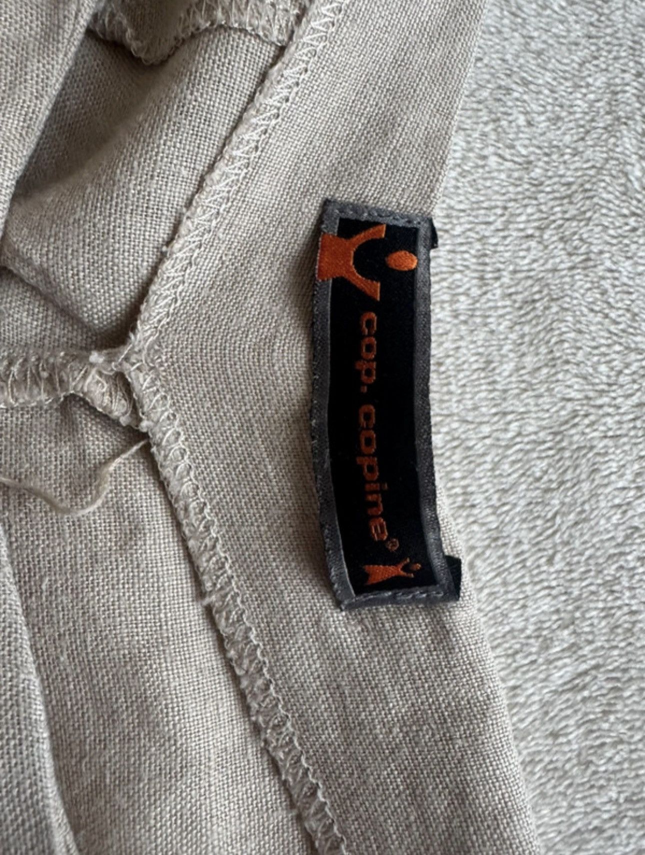 Cop Copine Cop Copine linen wide cargo pants gorpcore Size 29" - 8 Thumbnail