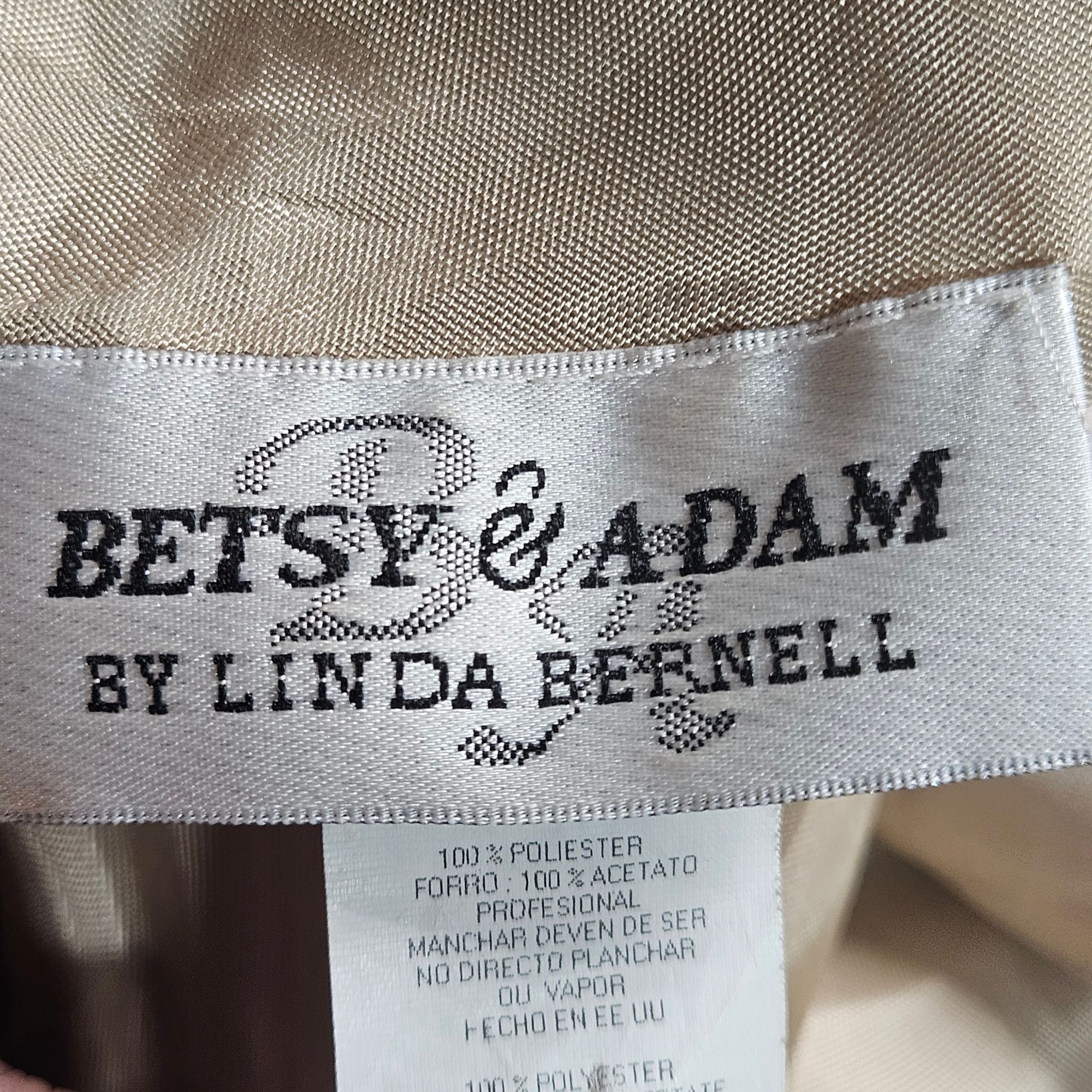 Other Betsy & Adam Women’s Halter Gown Black Floral Mesh 10 Whimsy Size L / US 10 / IT 46 - 4 Thumbnail