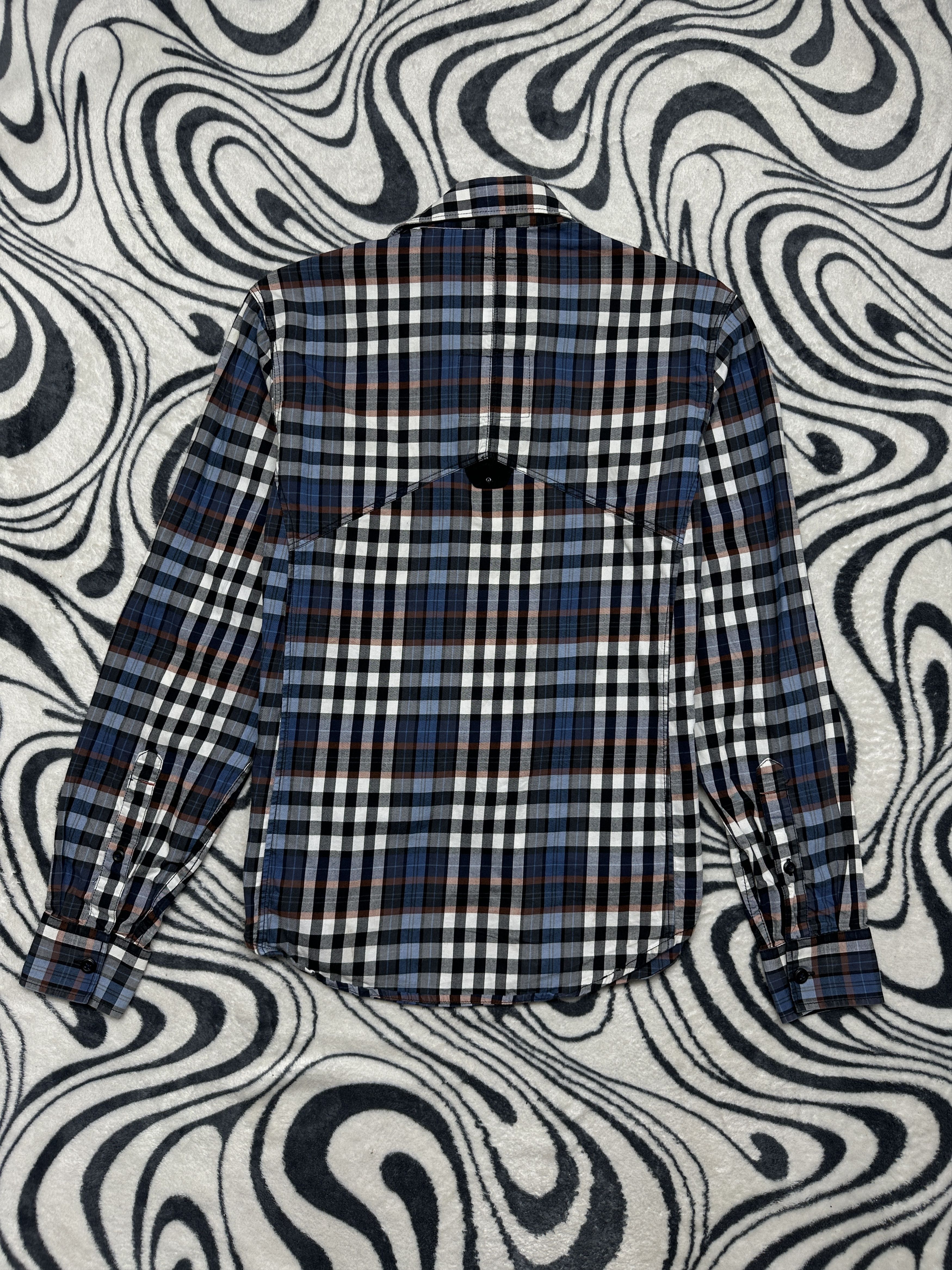 G-Star G Star Raw Mens Aero Phantom Chech Plaid Shirt Size US S / EU 44-46 / 1 - 7 Thumbnail