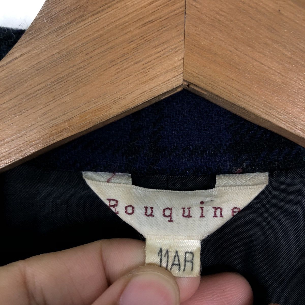 Japanese Brand VINTAGE BOMBER JACKET ROUQUINE ISSEY MIYAKE JAPAN Size US M / EU 48-50 / 2 - 12 Thumbnail