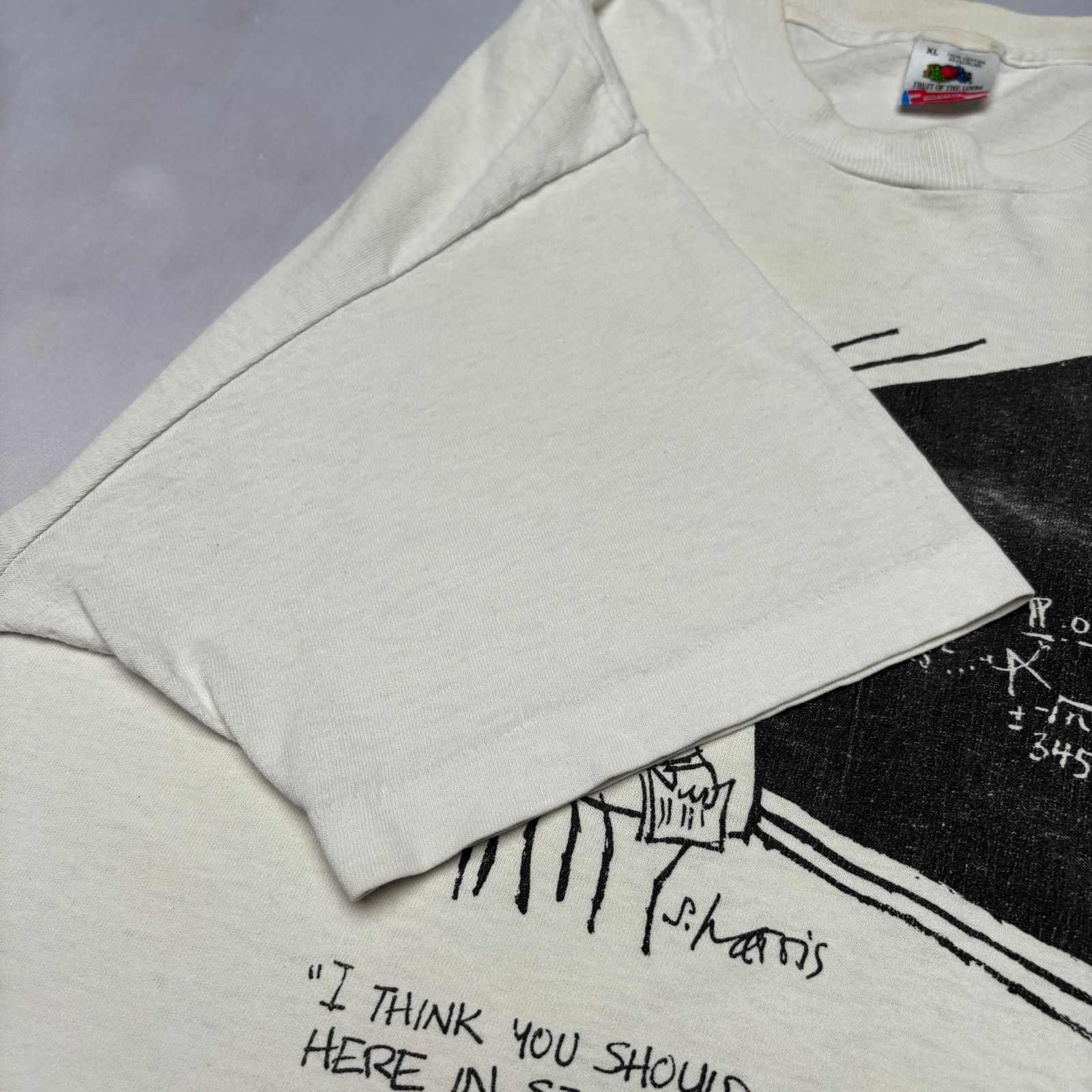 Vintage Vintage 1985 Syndey Harris Math Tee Shirt Men's XL Humor Size US XL / EU 56 / 4 - 4 Thumbnail