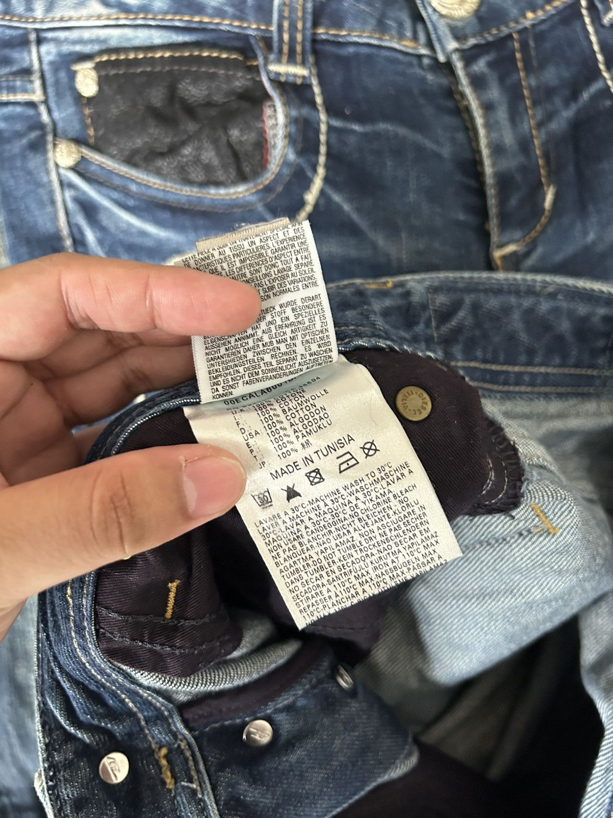 Diesel Super Flared Diesel Jeans Size US 29 - 11 Thumbnail
